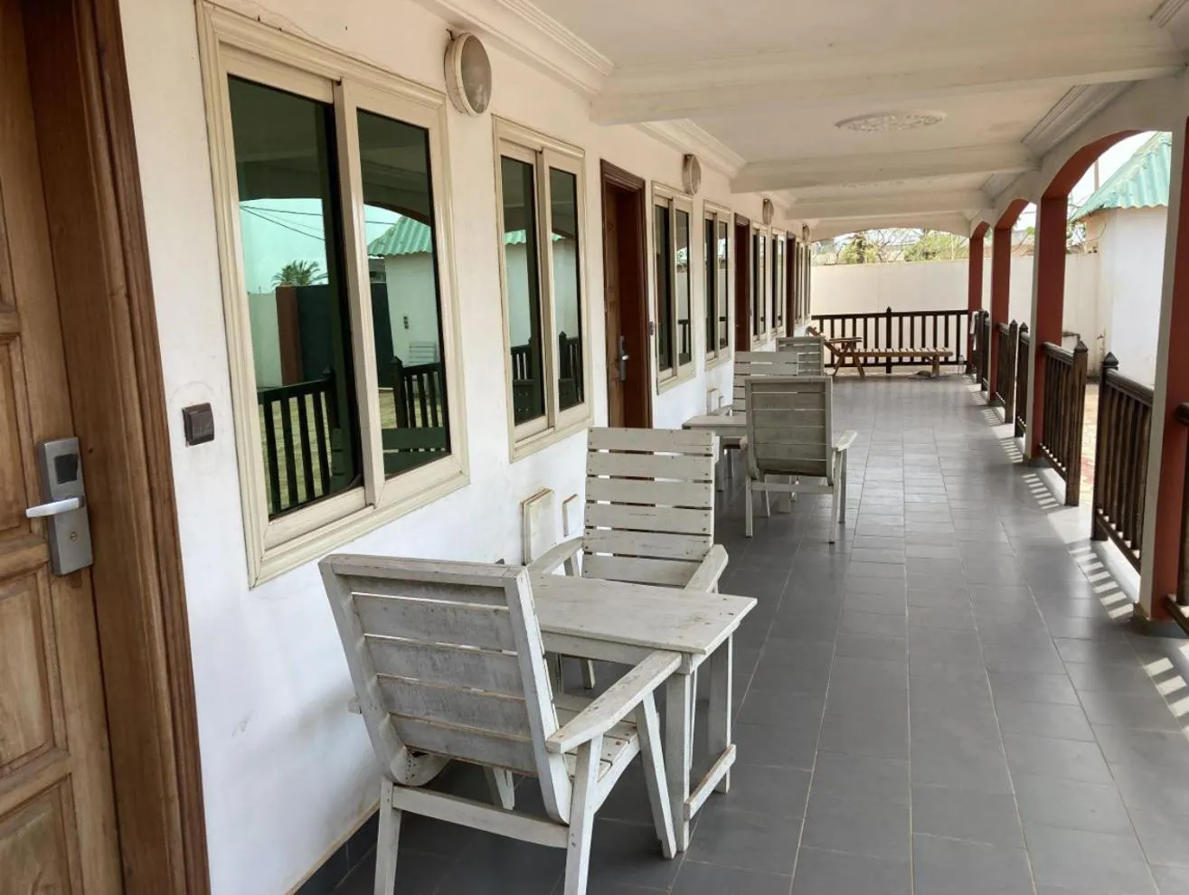 Balcony/Terrace in Hotel Bel Azur Hillacondji