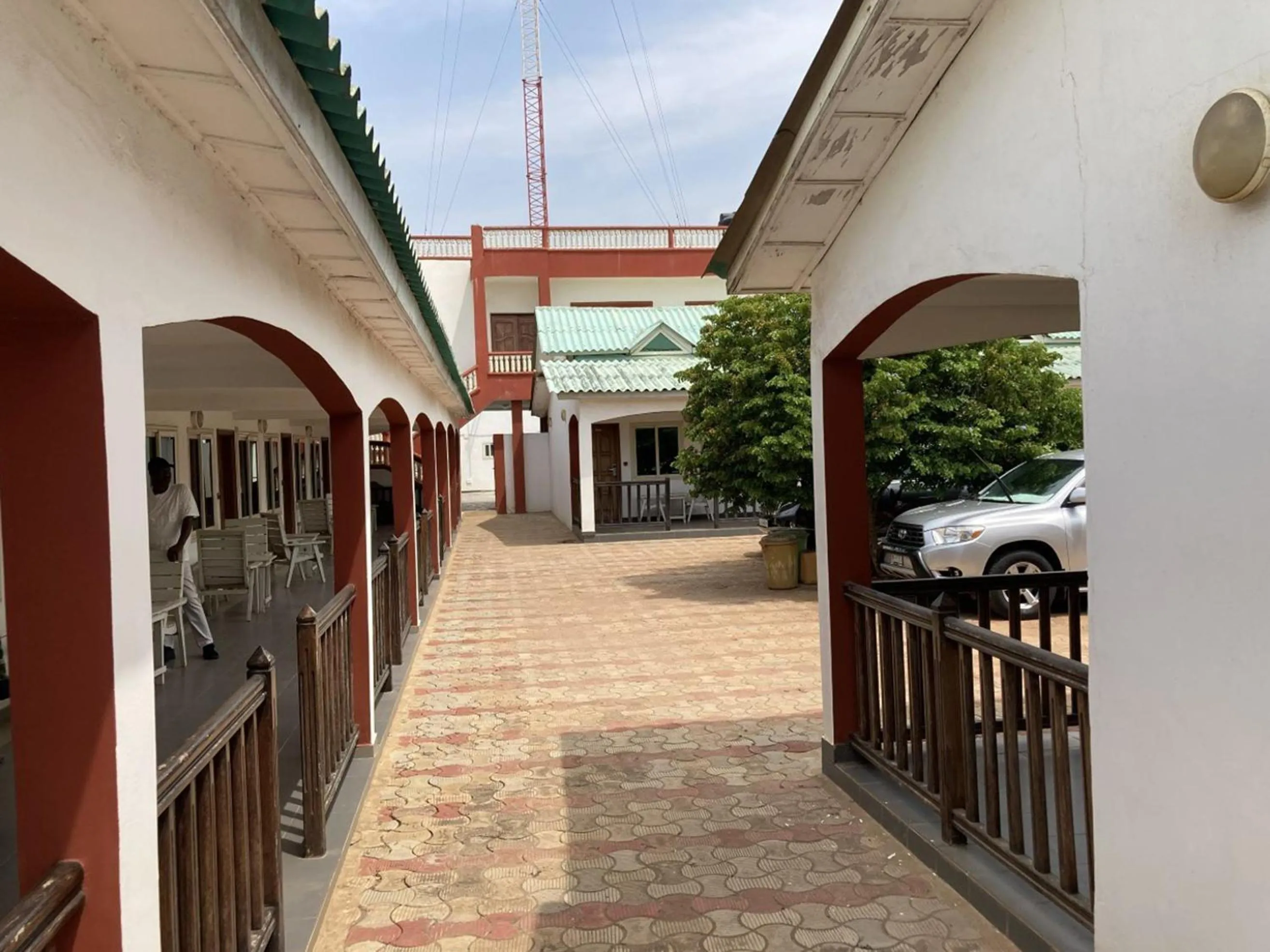 Property building in Hotel Bel Azur Hillacondji