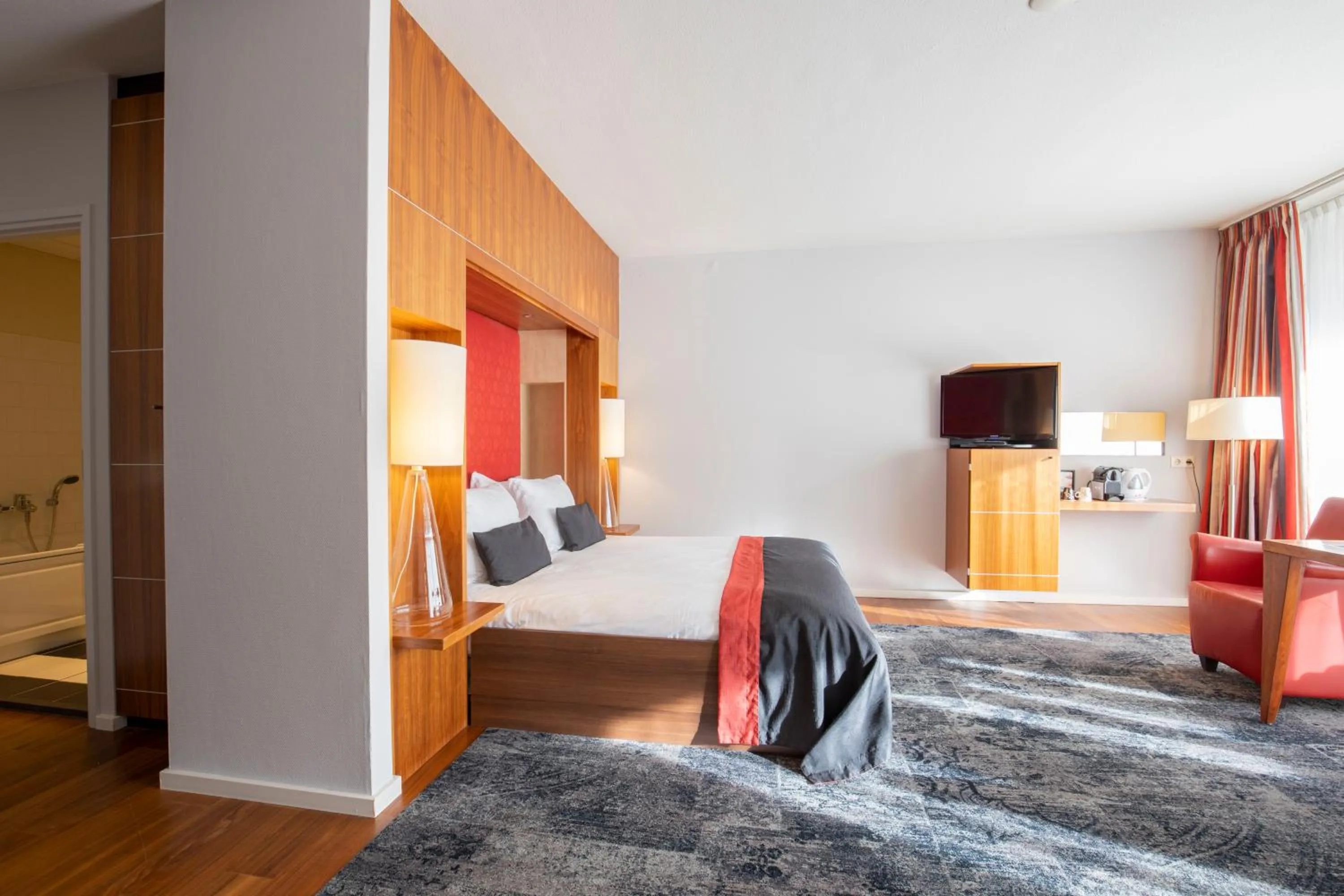 Bed in Fletcher Hotel-Restaurant De Buunderkamp