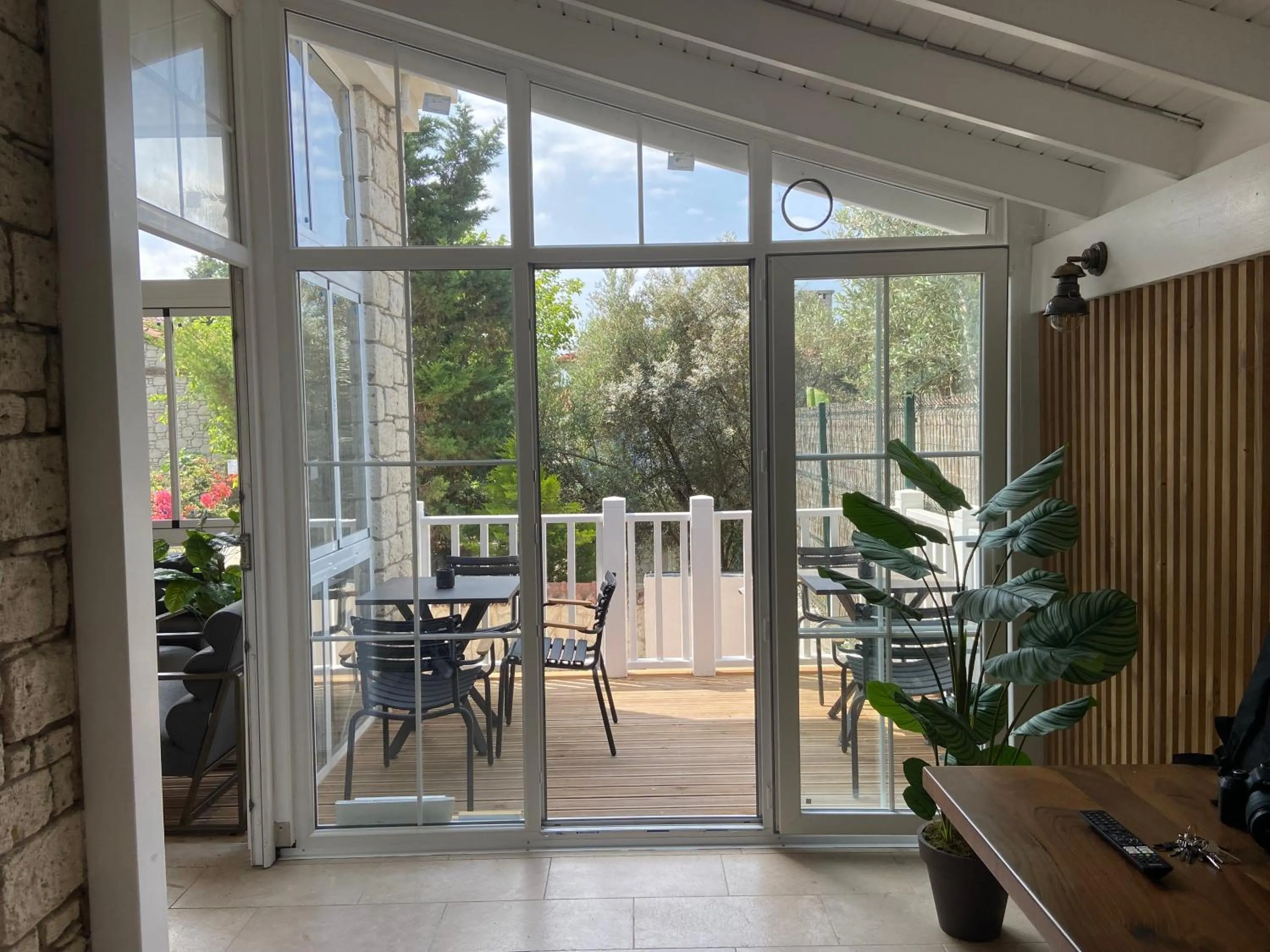 Balcony/Terrace in Alacati Moonbox Hotel