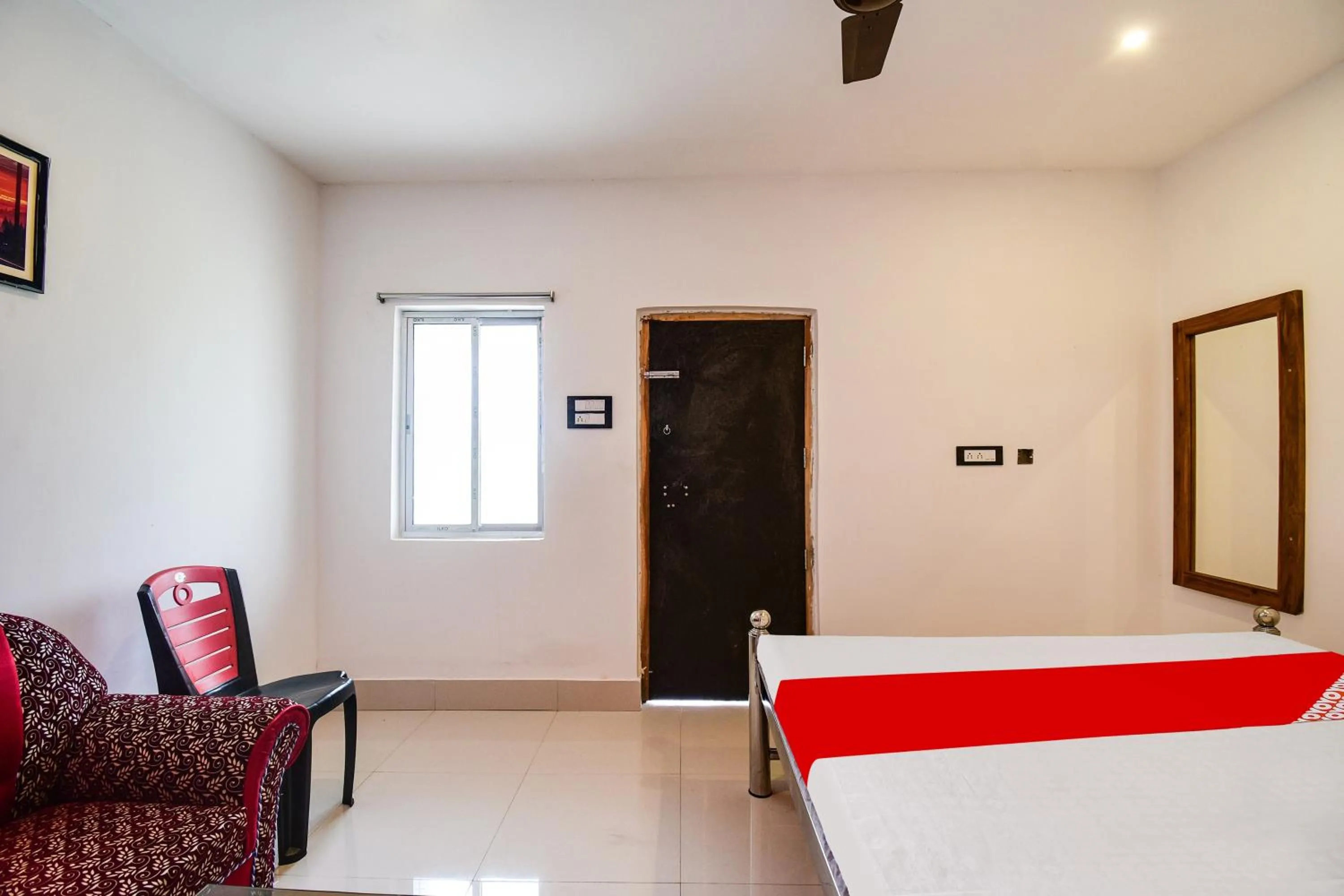 Bedroom, Bed in Hotel O Mango Leaf Hotel & Restaurant