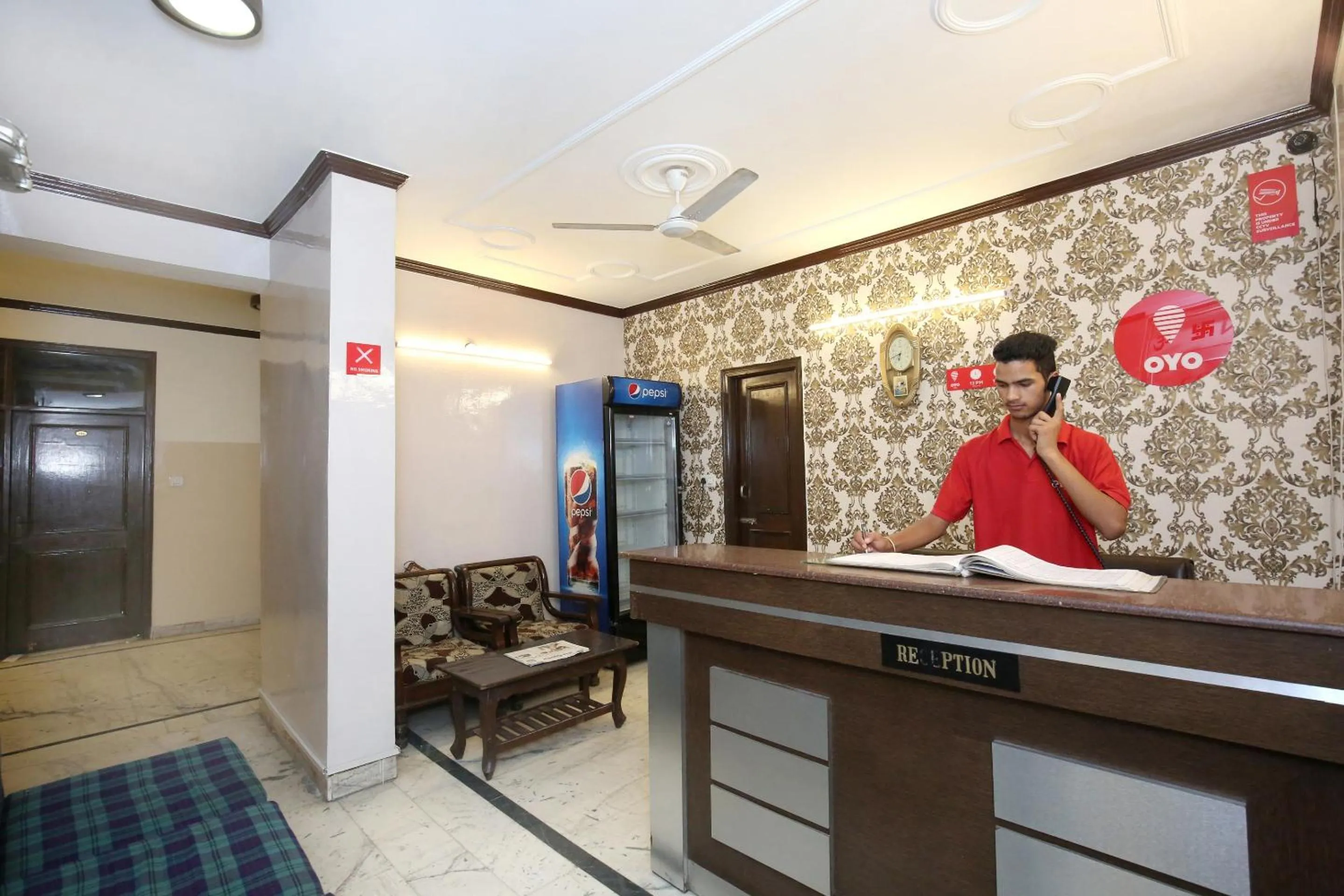 Lobby or reception in Hotel O Sangam 45