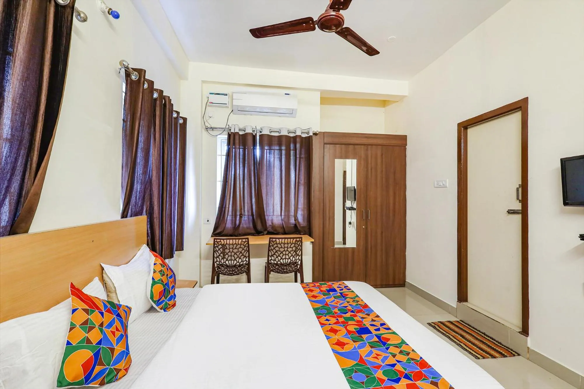 Bed in Fabhotel Tristar Residency - Nr Tambaram Railway Station