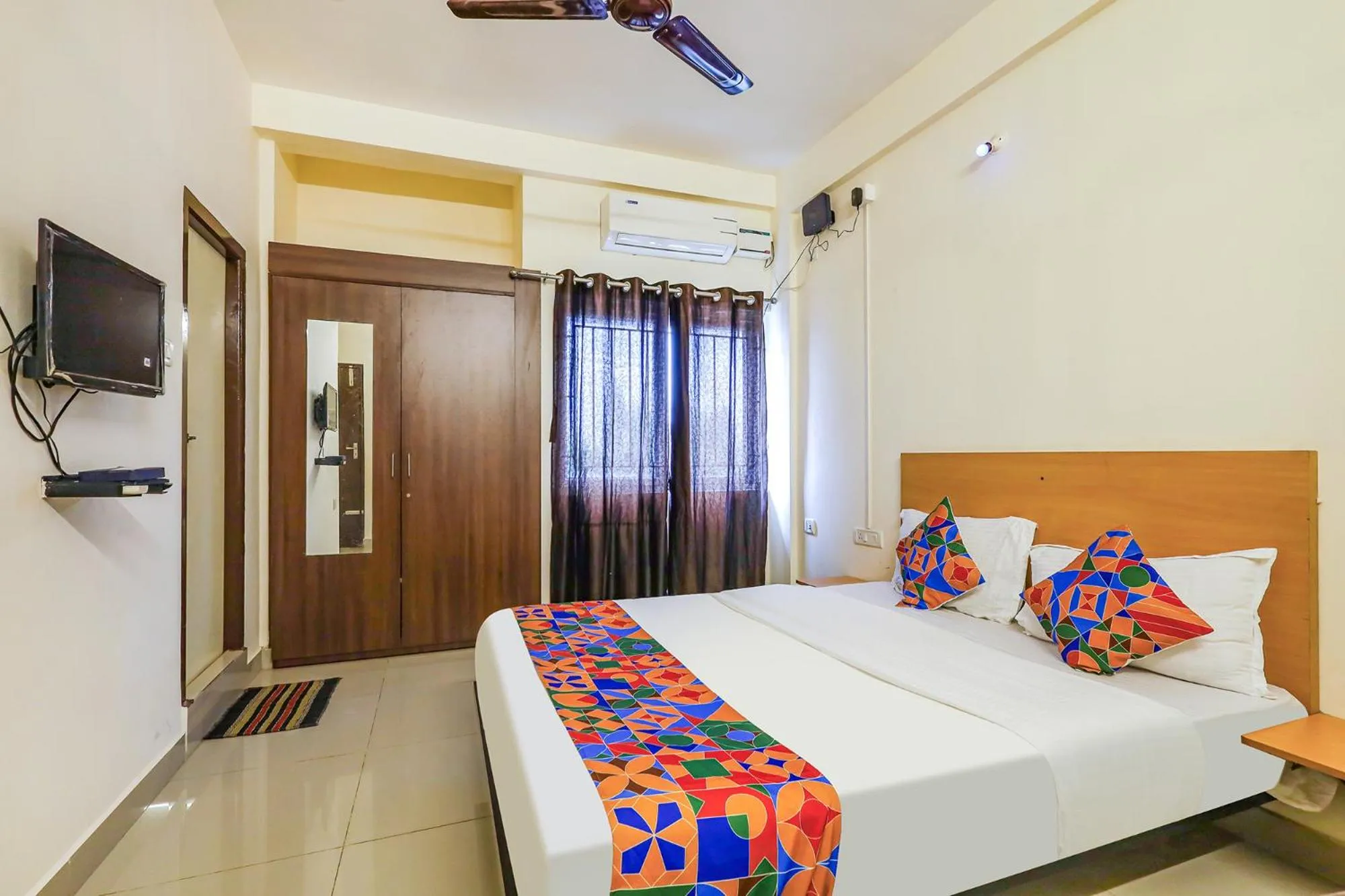 Bed in Fabhotel Tristar Residency - Nr Tambaram Railway Station