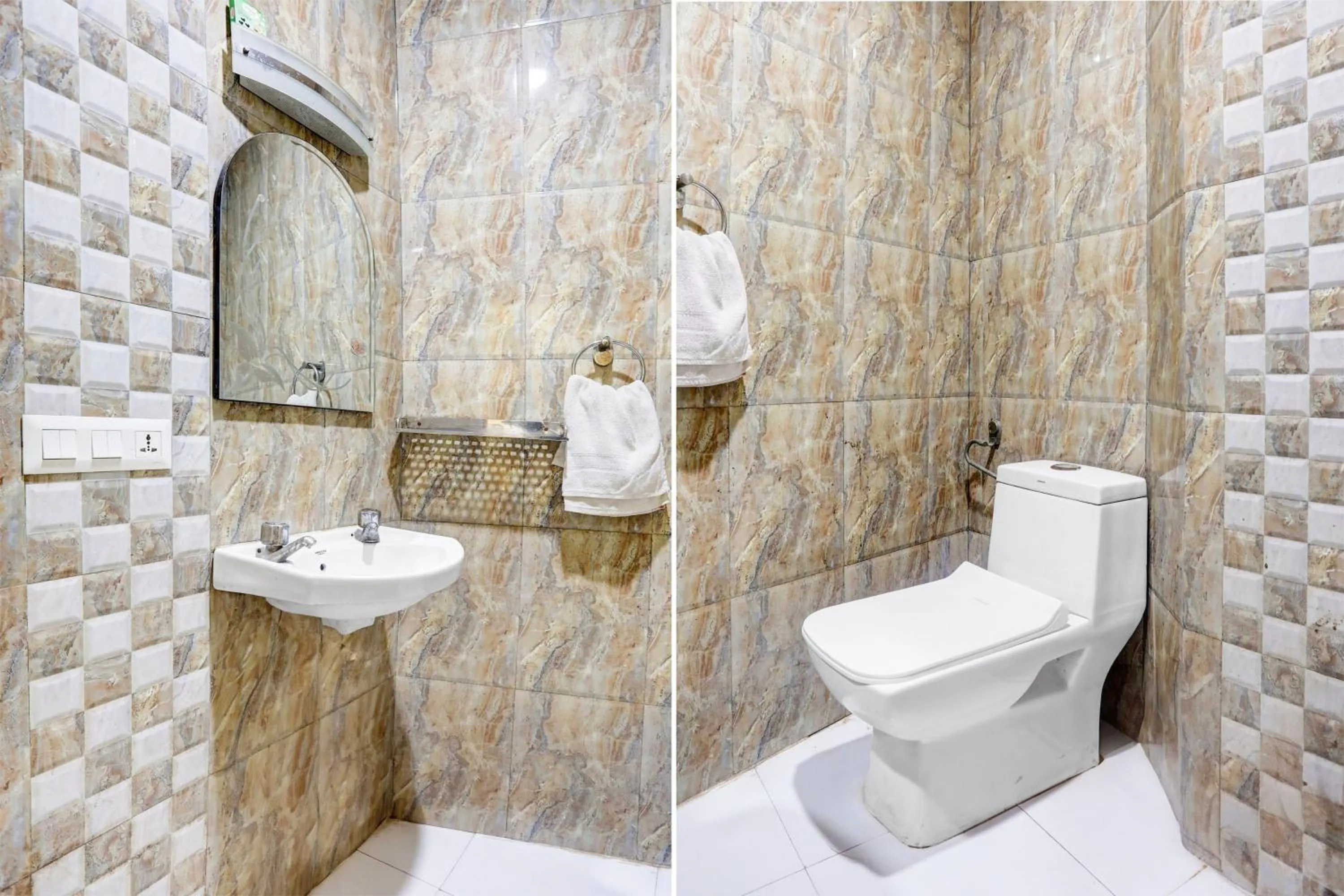 Bathroom in HOTEL O KRISHNA VILLA