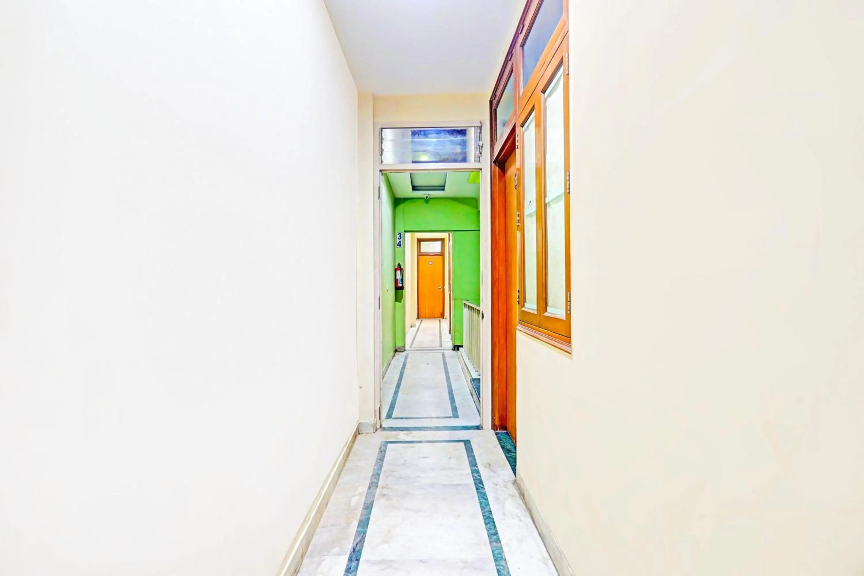 Lobby or reception in HOTEL O KRISHNA VILLA