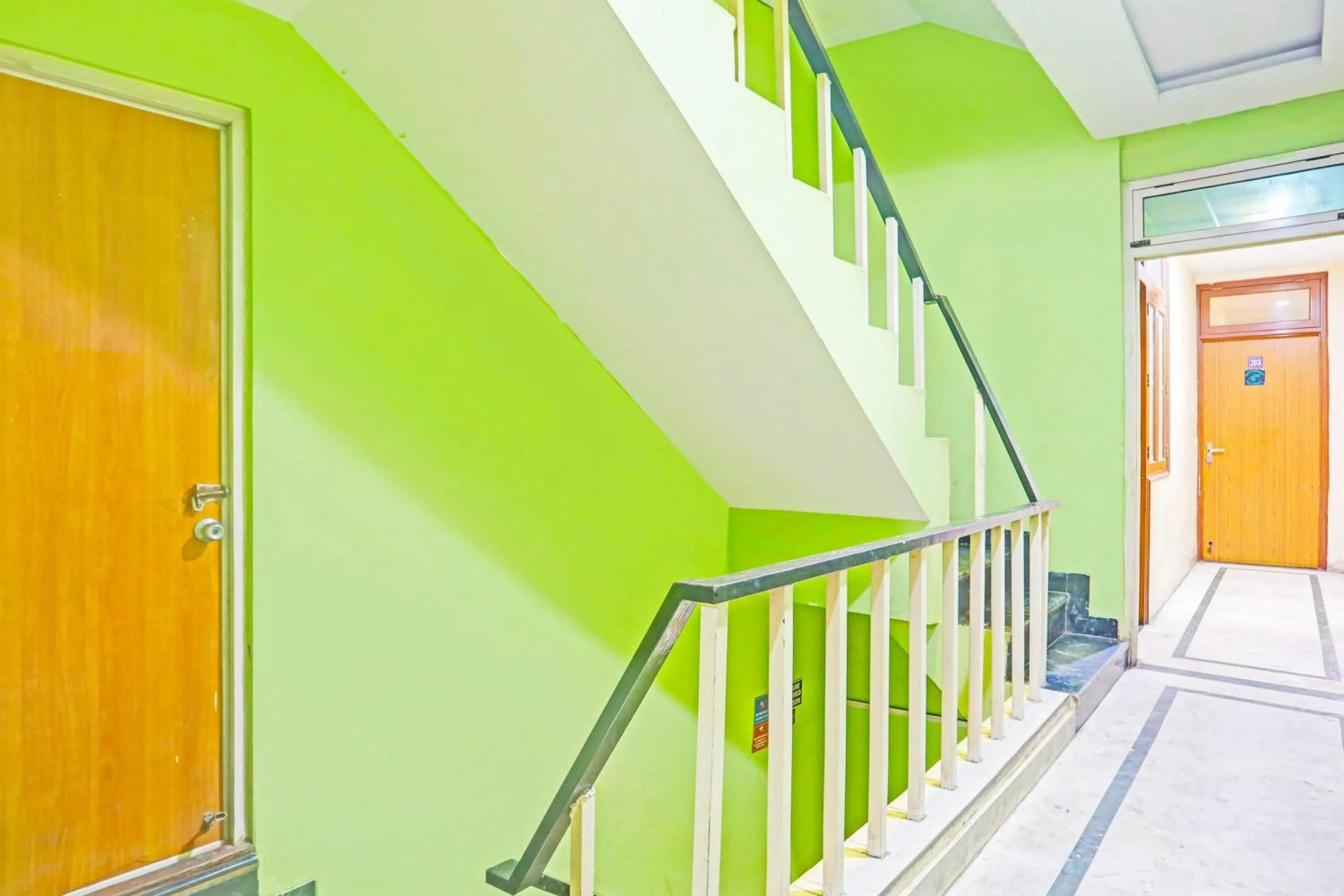 Lobby or reception in HOTEL O KRISHNA VILLA