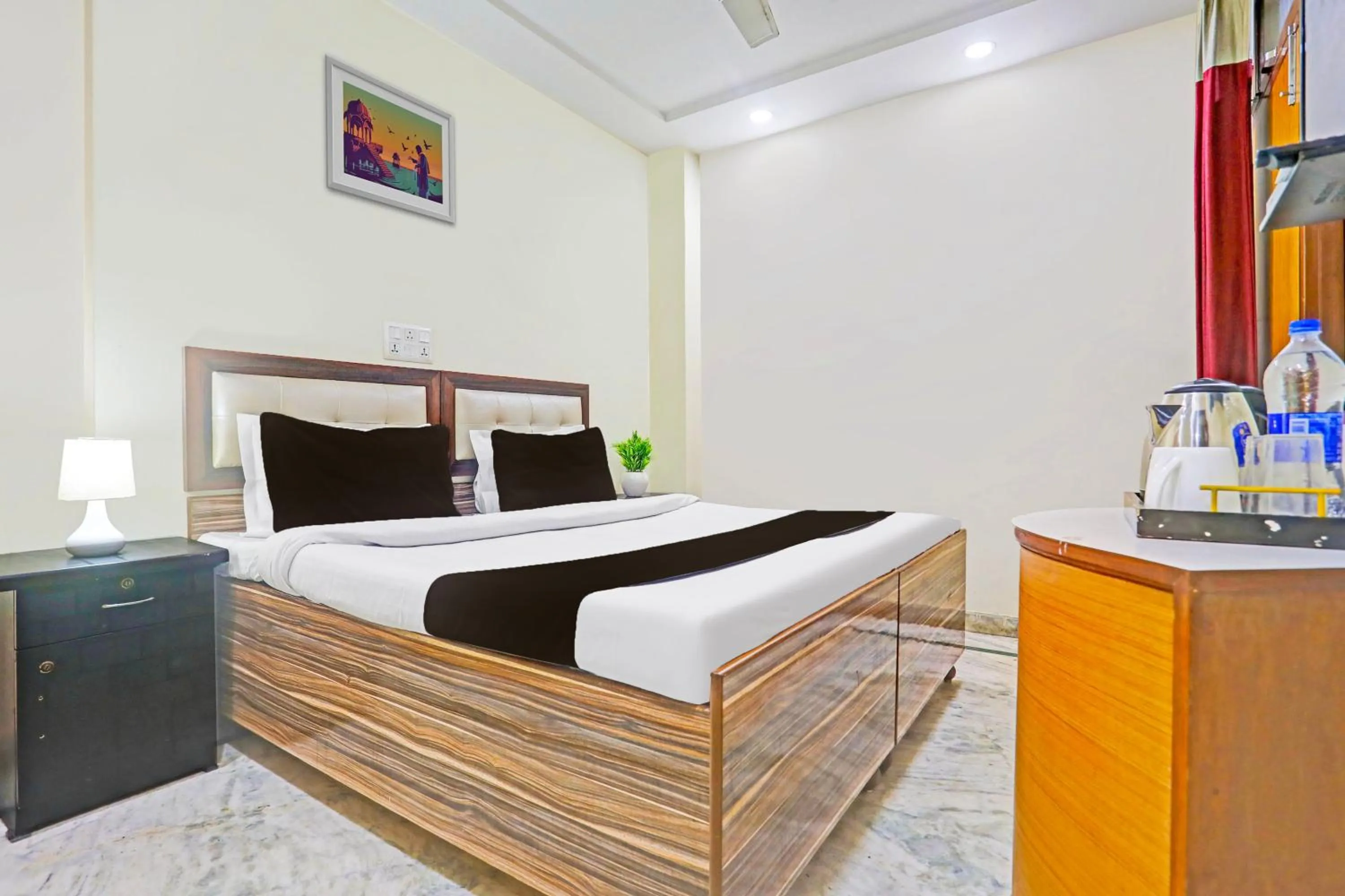 Bedroom, Bed in HOTEL O KRISHNA VILLA