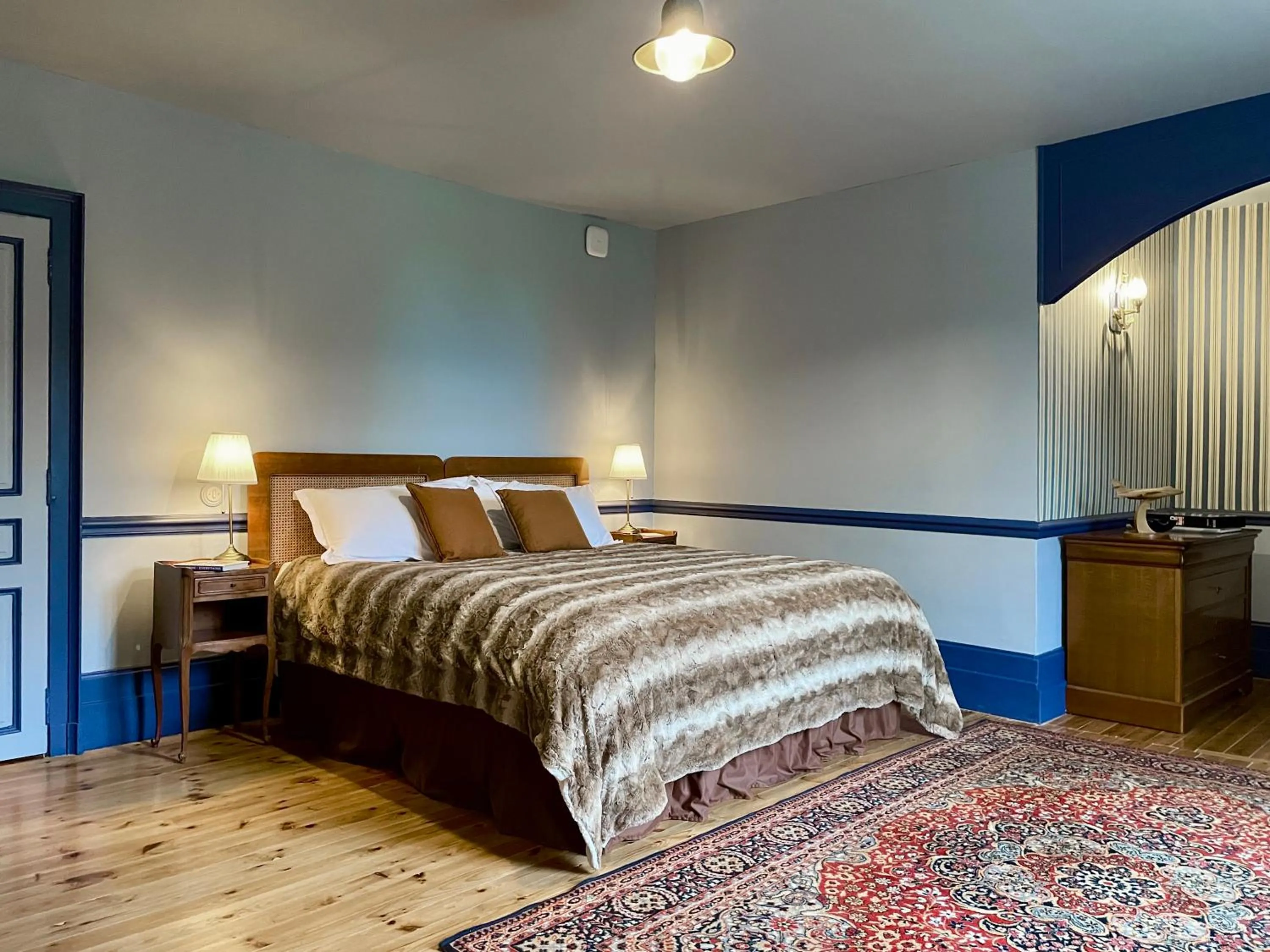 Property building, Bed in Château de la Huberdière