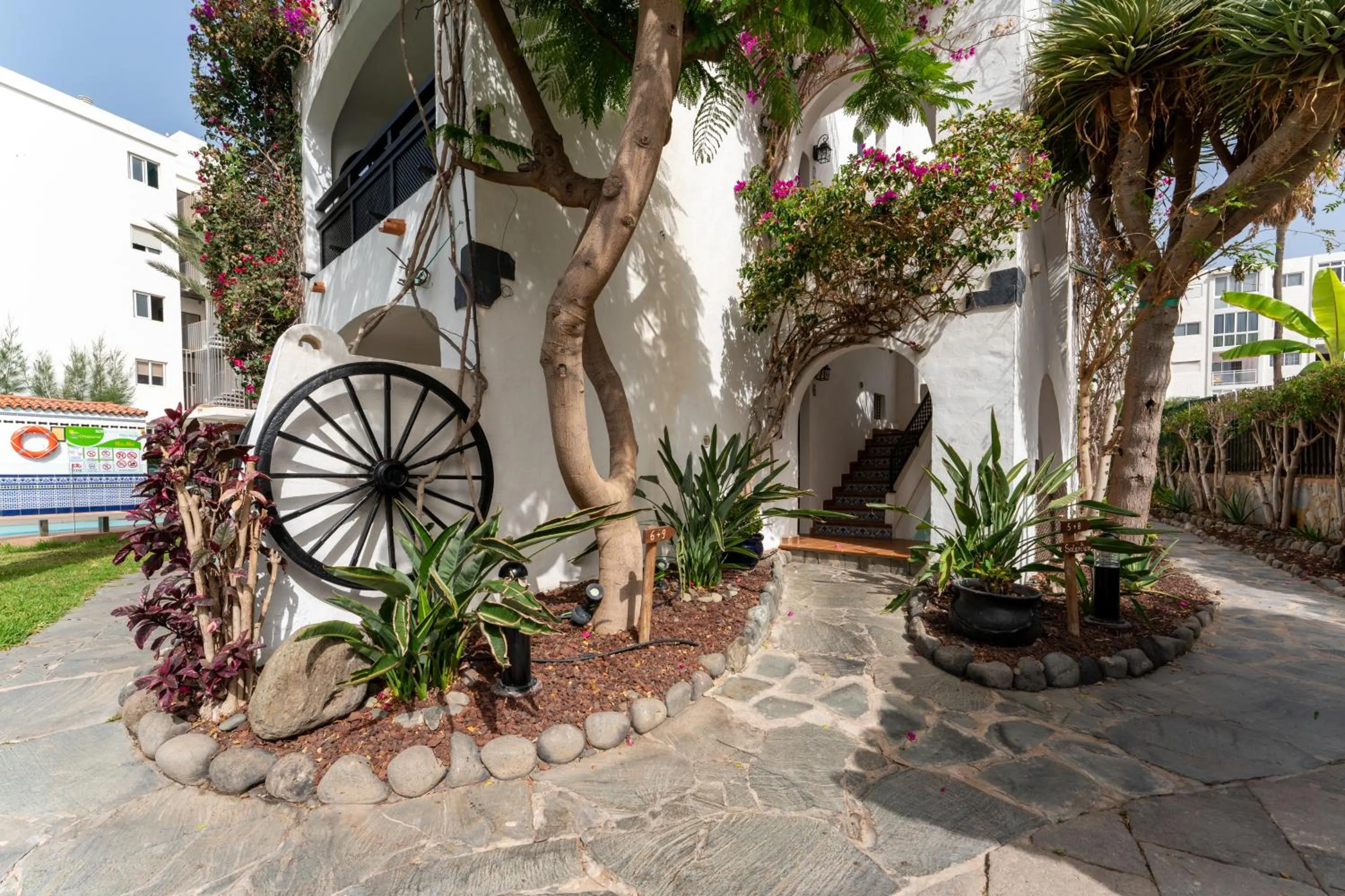 Garden in Alsol El Chaparral