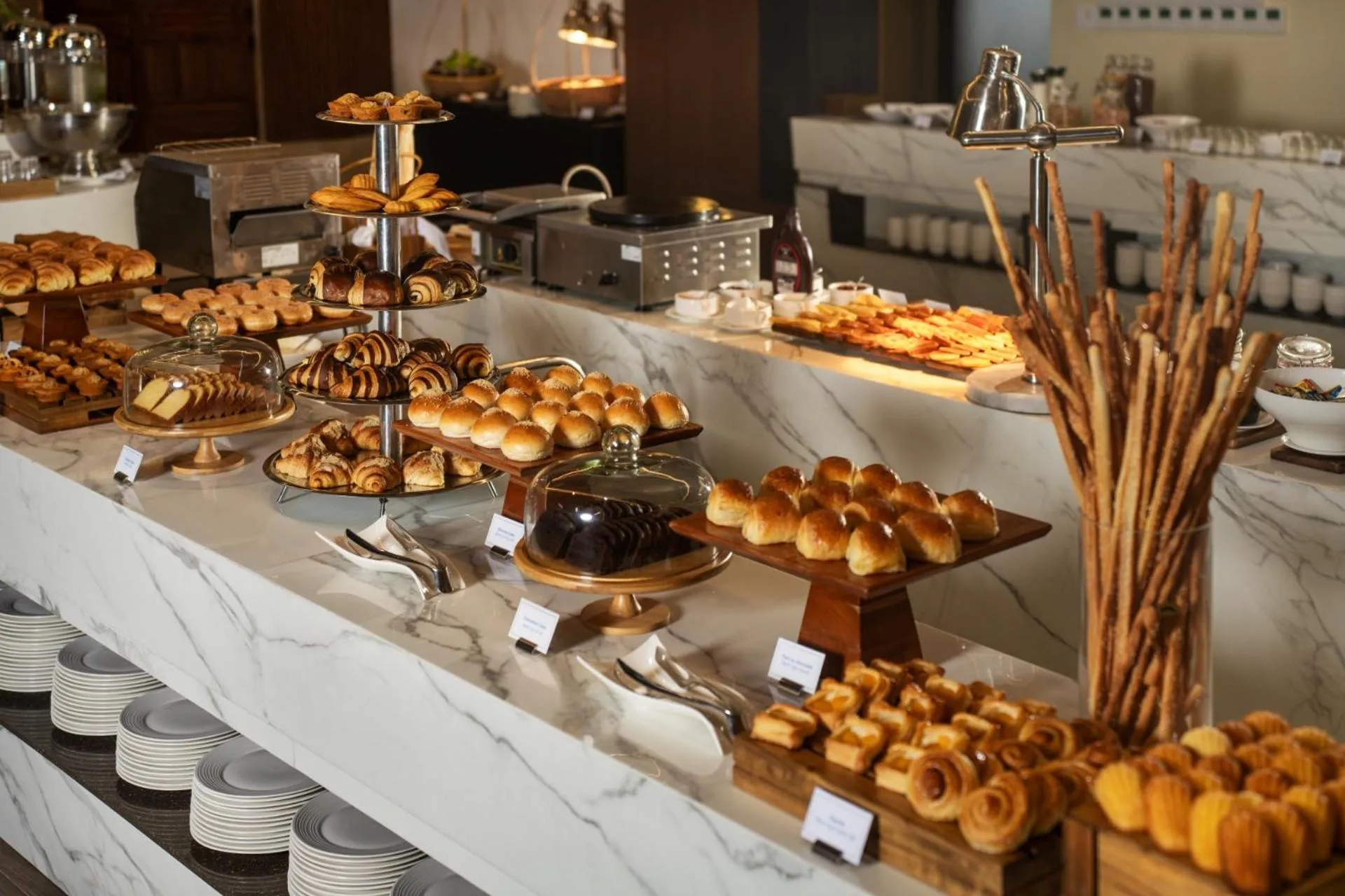 Buffet breakfast in Wyndham Hoi An Royal Beachfront Resort & Villas