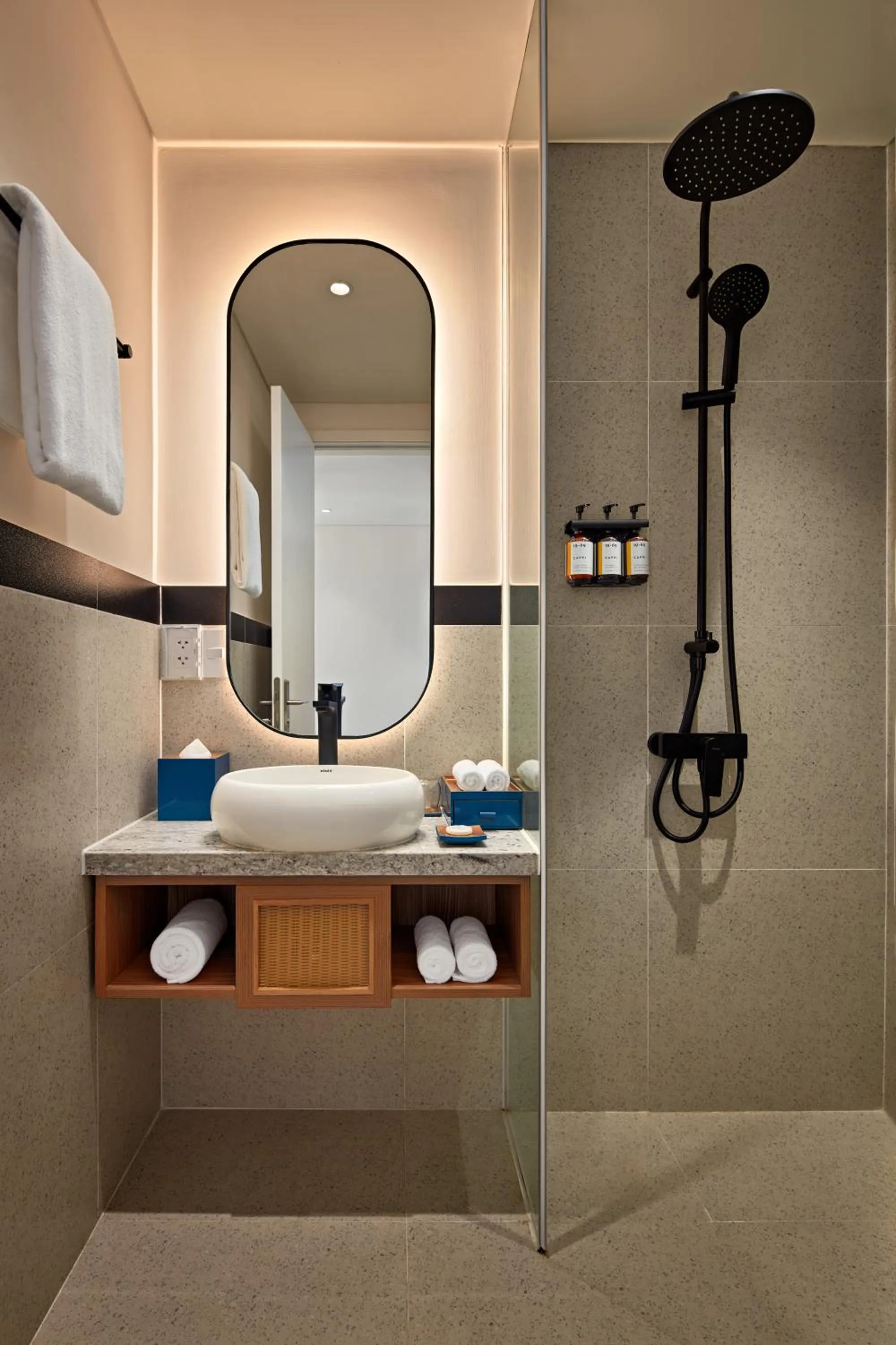 Shower in Wyndham Hoi An Royal Beachfront Resort & Villas