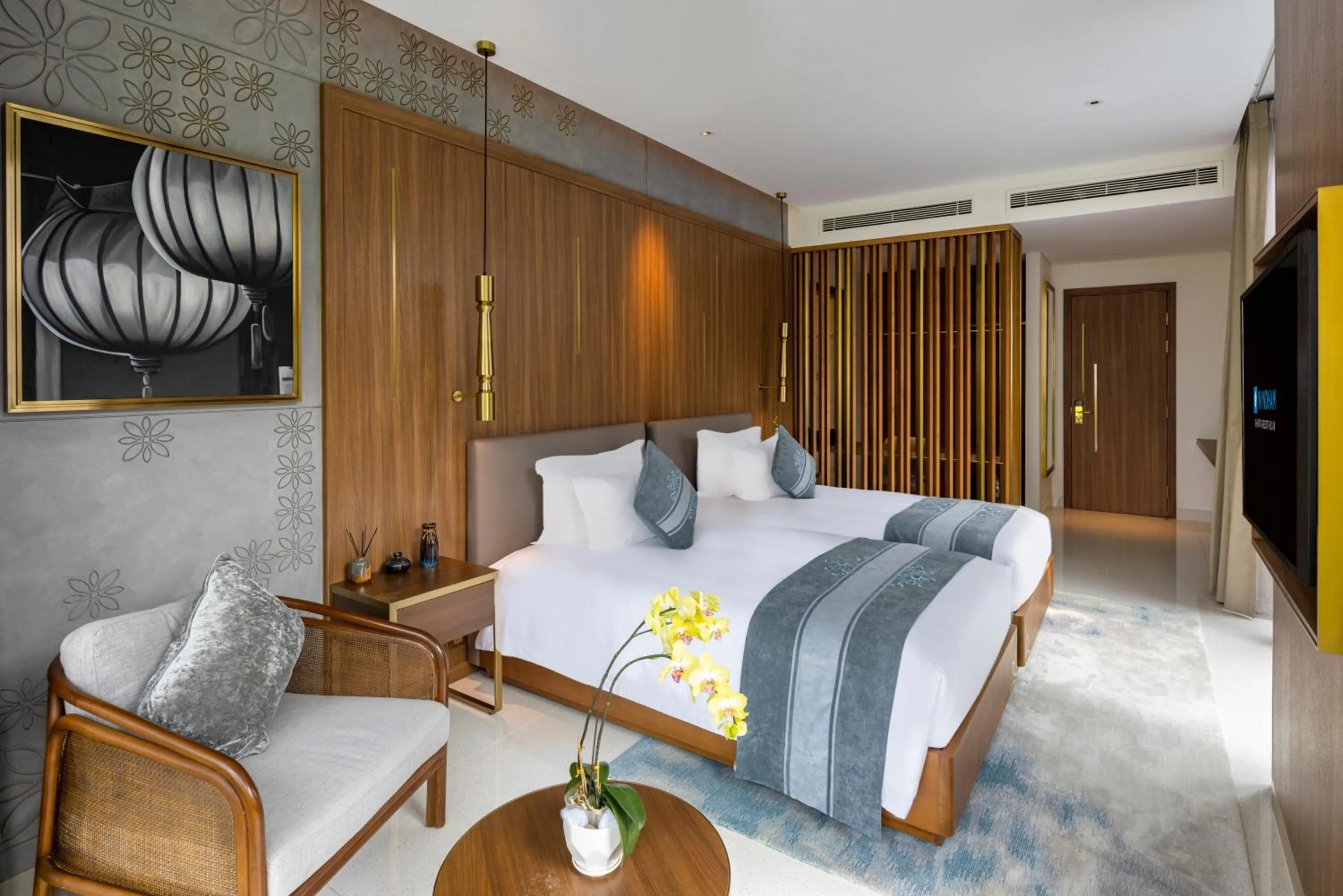 Bedroom, Bed in Wyndham Hoi An Royal Beachfront Resort & Villas