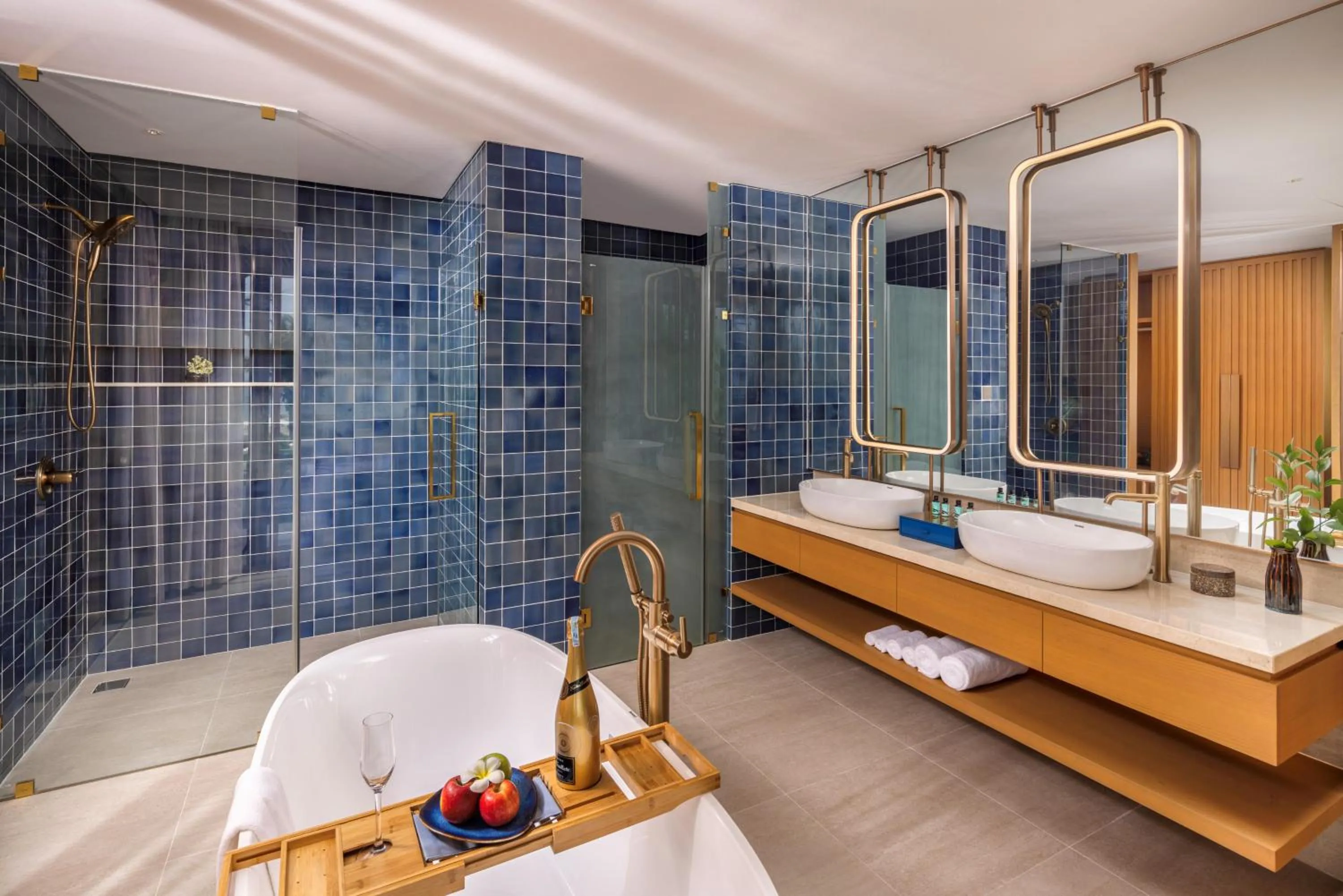 Shower in Wyndham Hoi An Royal Beachfront Resort & Villas