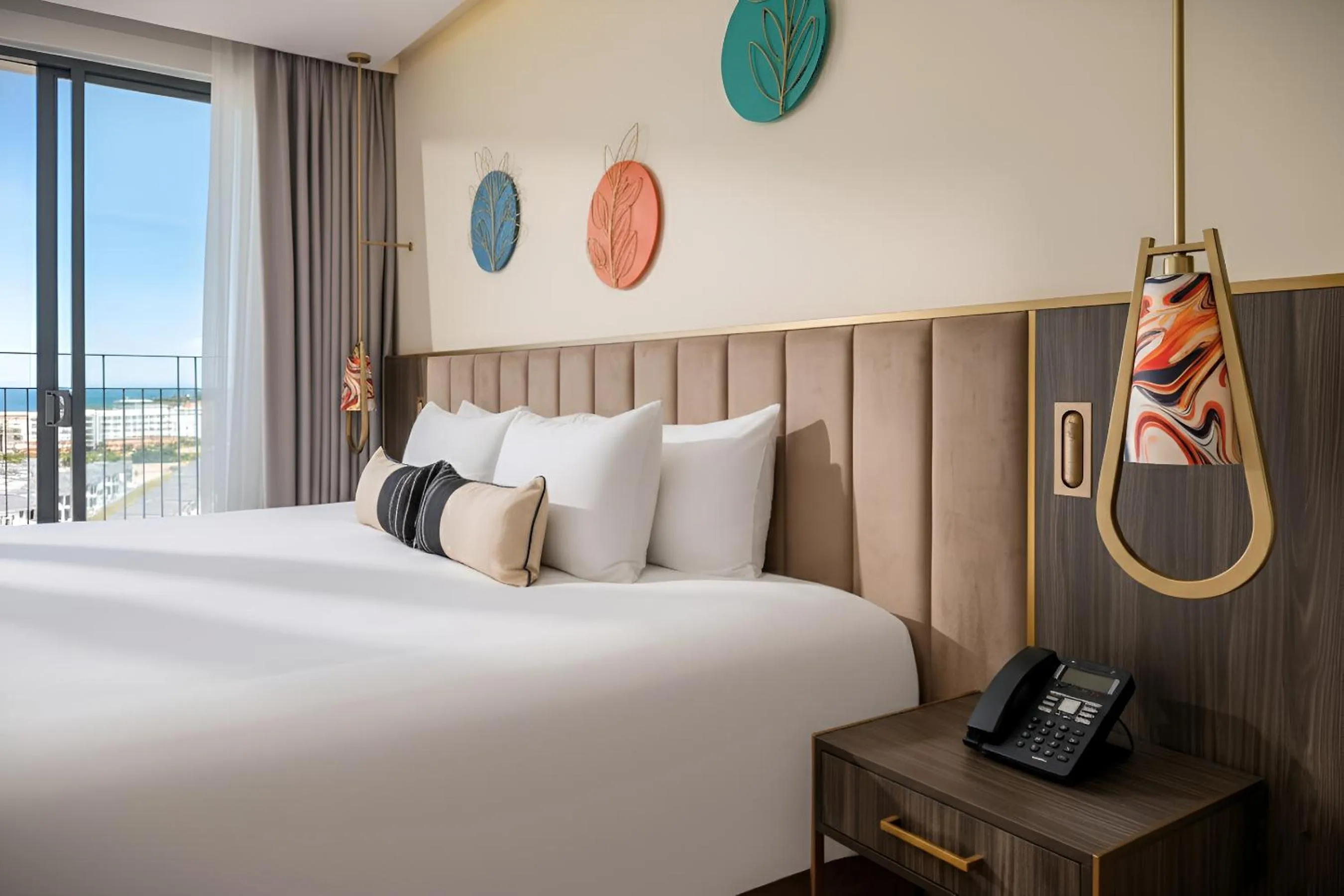 Decorative detail, Bed in Wyndham Hoi An Royal Beachfront Resort & Villas