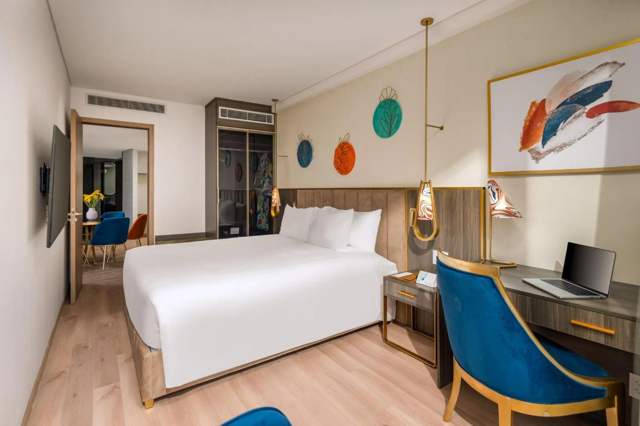 Bed in Wyndham Hoi An Royal Beachfront Resort & Villas