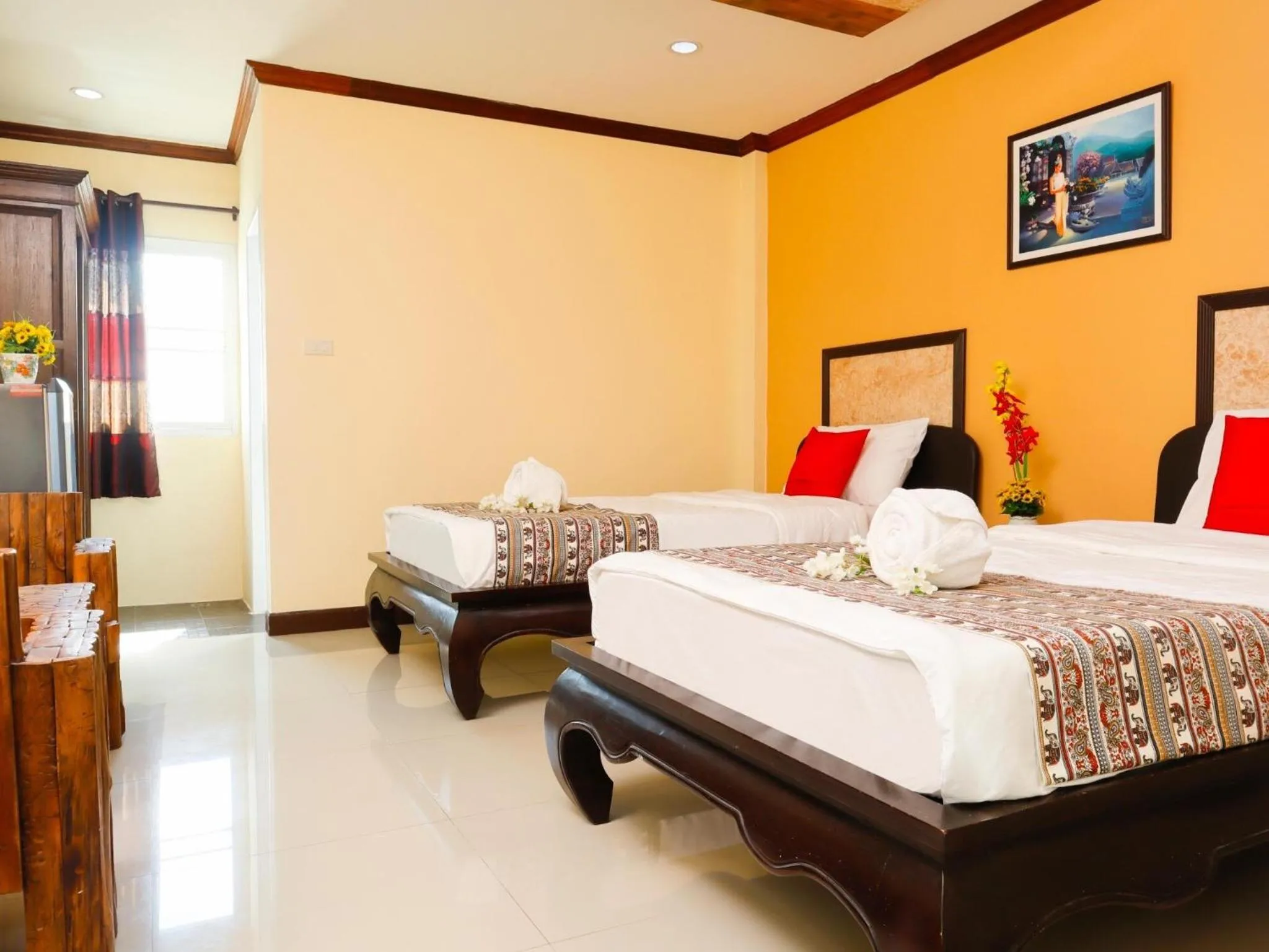 Bed in AIRBEST Explore Chiang Rai