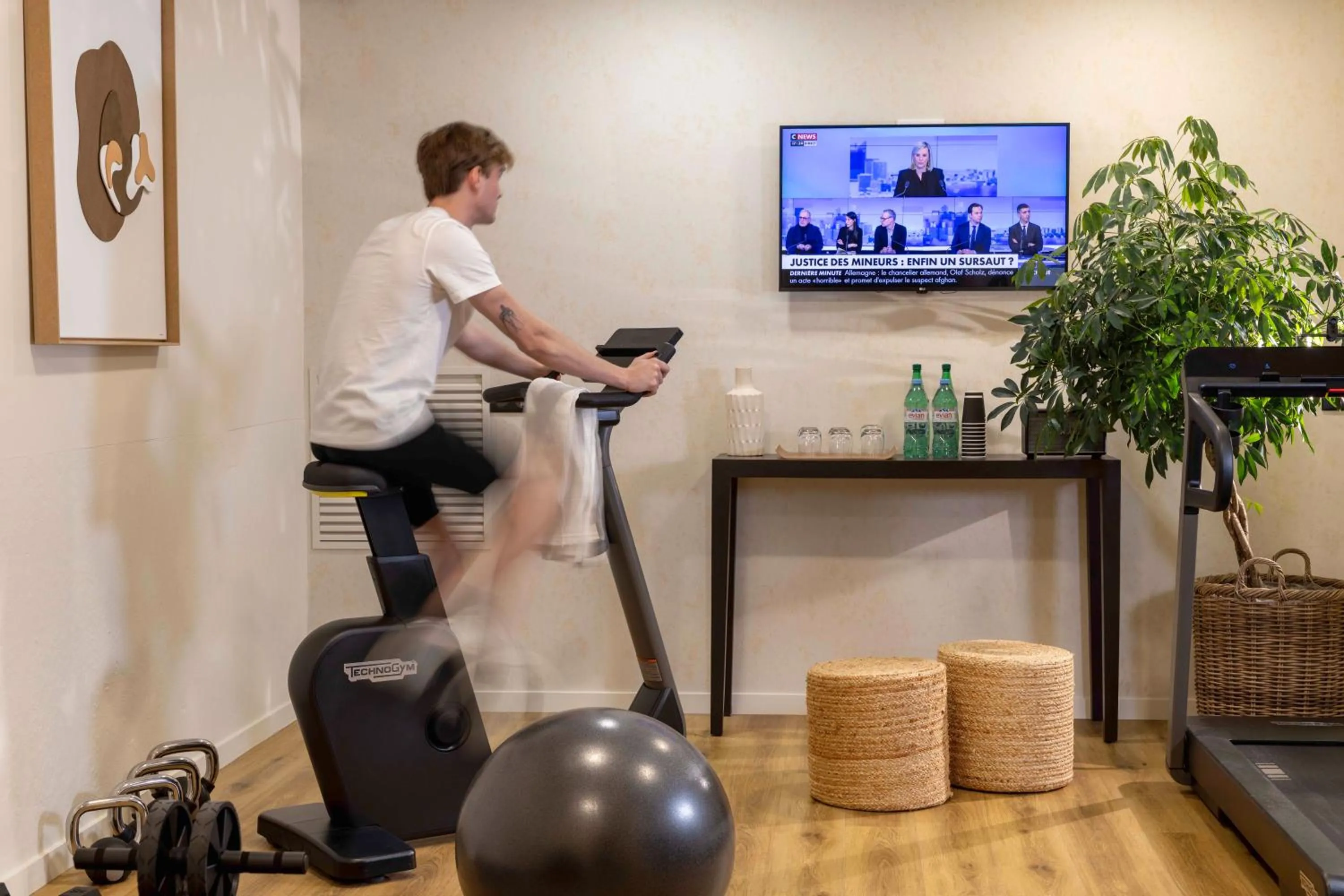Fitness centre/facilities in Yuna Porte-Maillot - ApartHotel