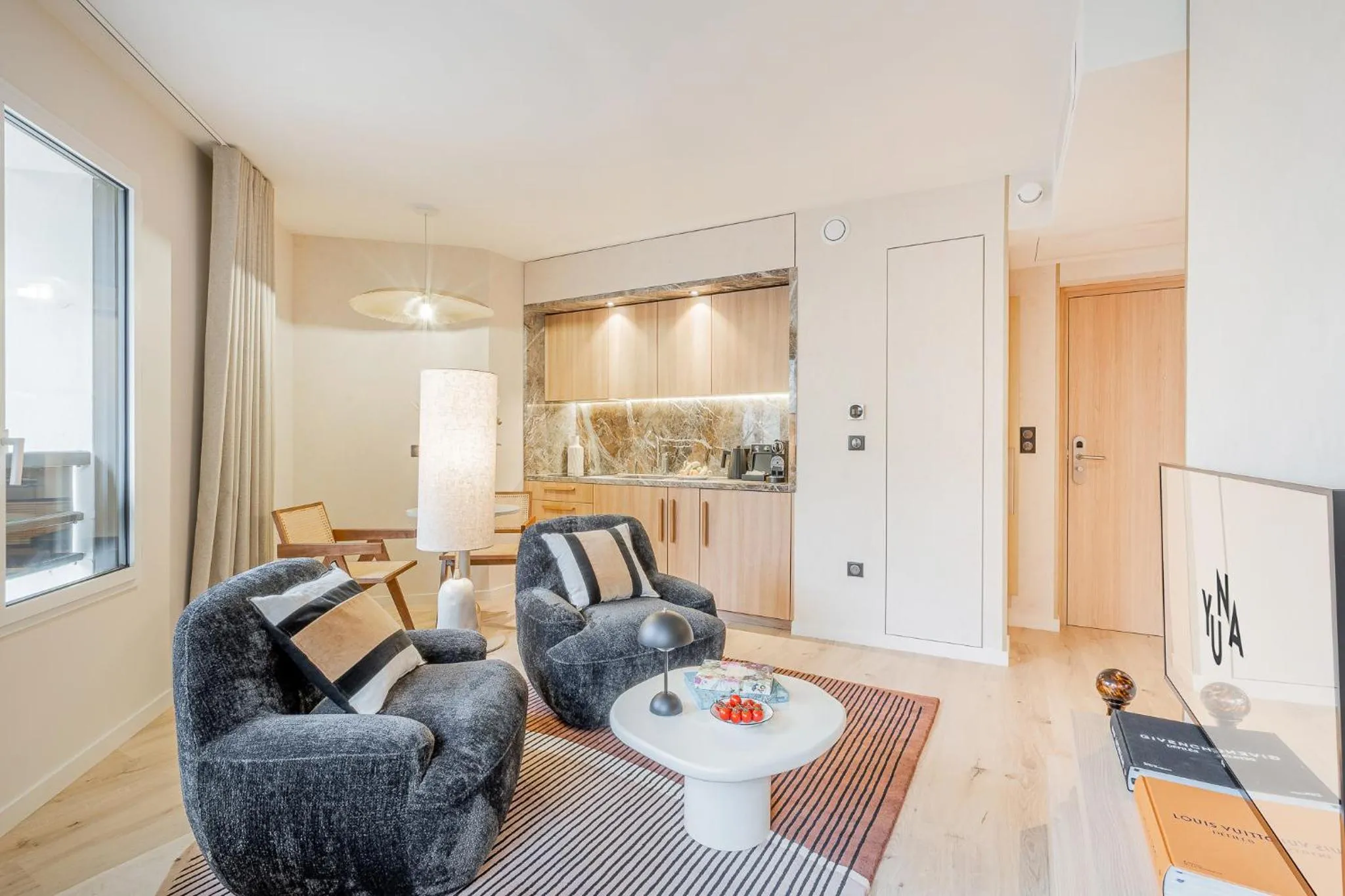 Seating area in Yuna Porte-Maillot - ApartHotel