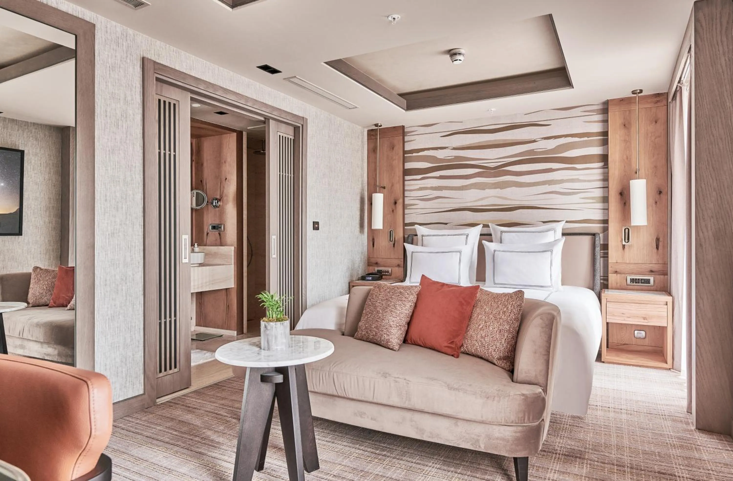 Bed in Swissotel Uludag Bursa