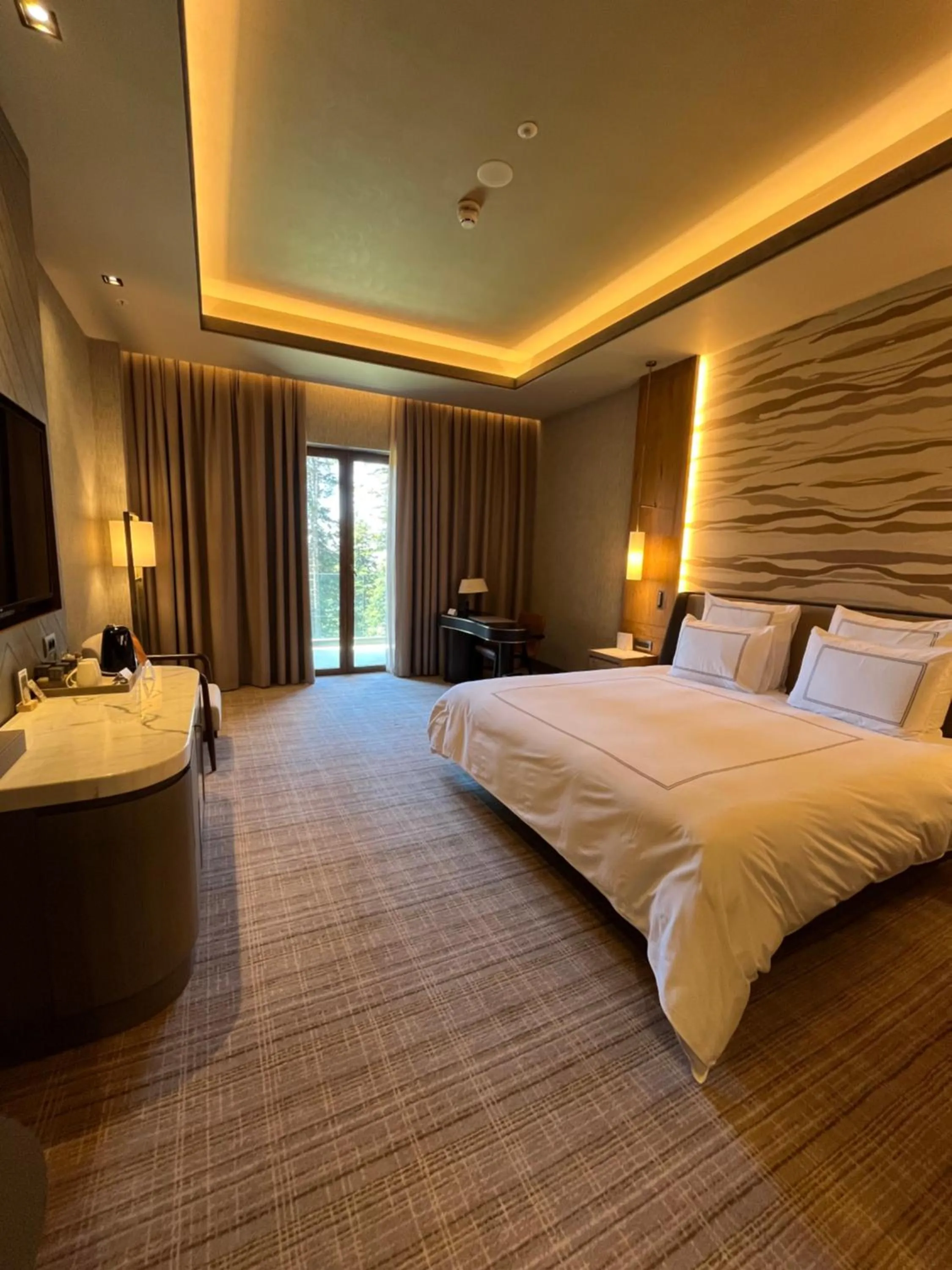 Bed in Swissotel Uludag Bursa