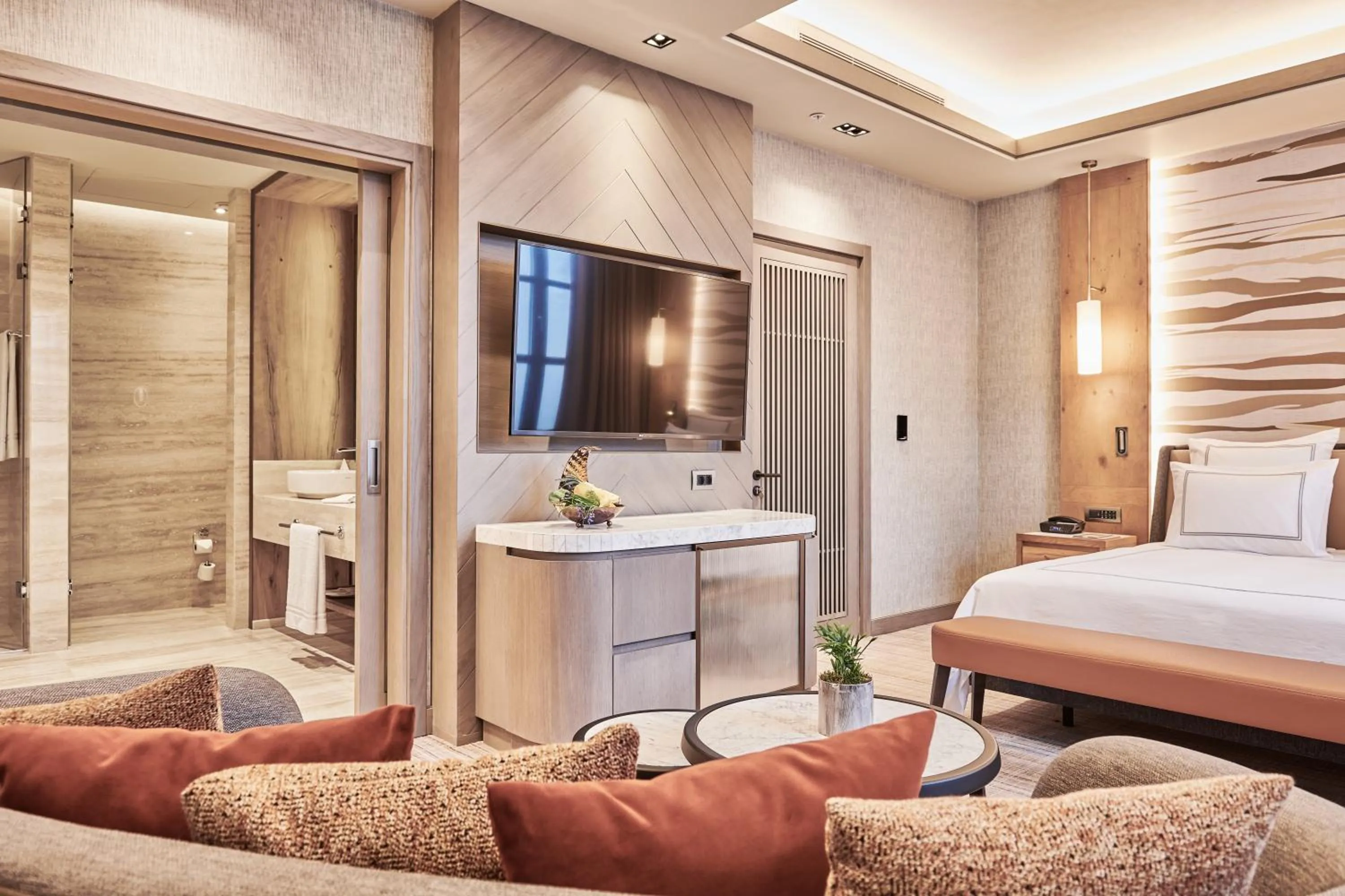 Bed in Swissotel Uludag Bursa