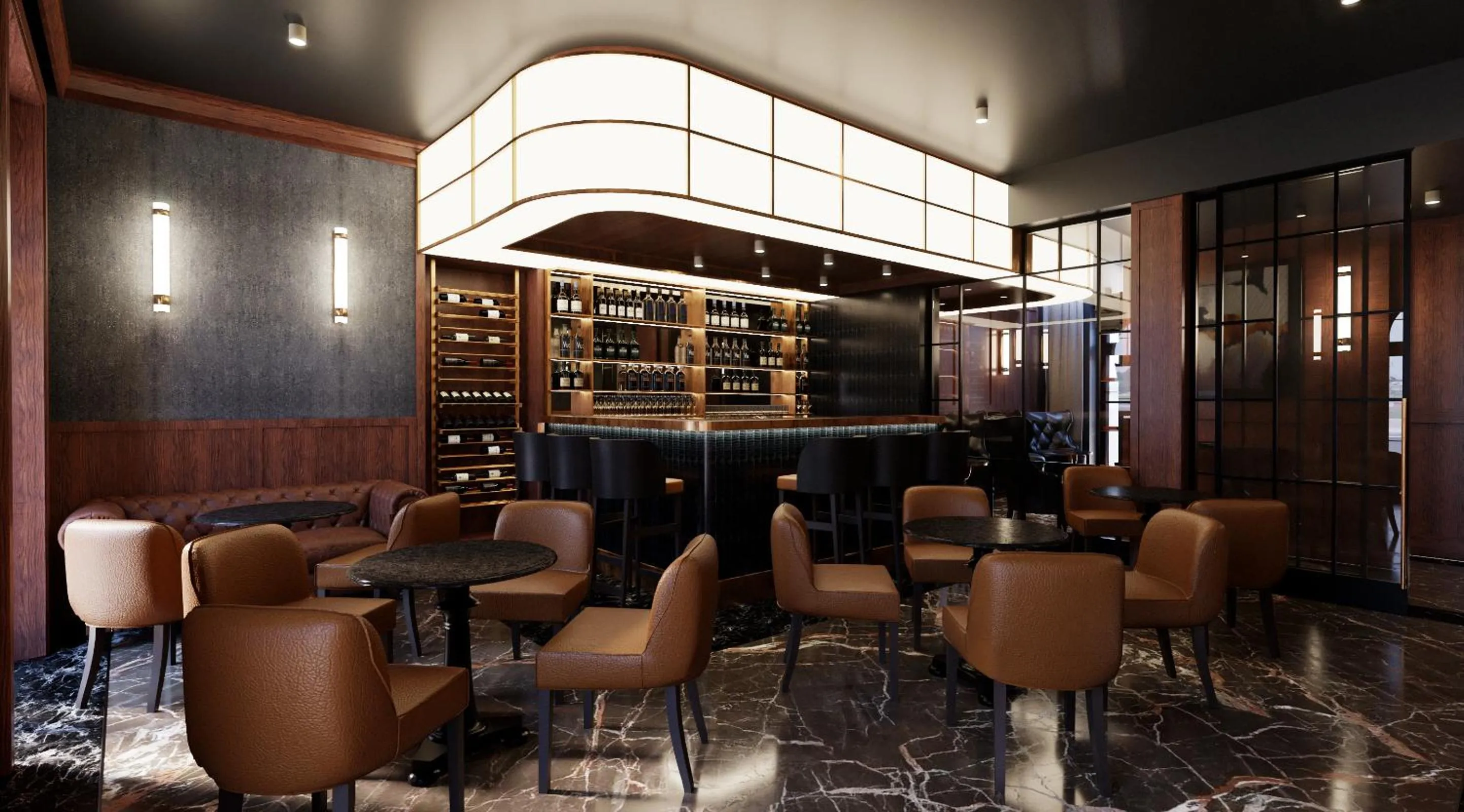 Lounge or bar in The Crown Krakow Center - Handwritten Collection ACCOR