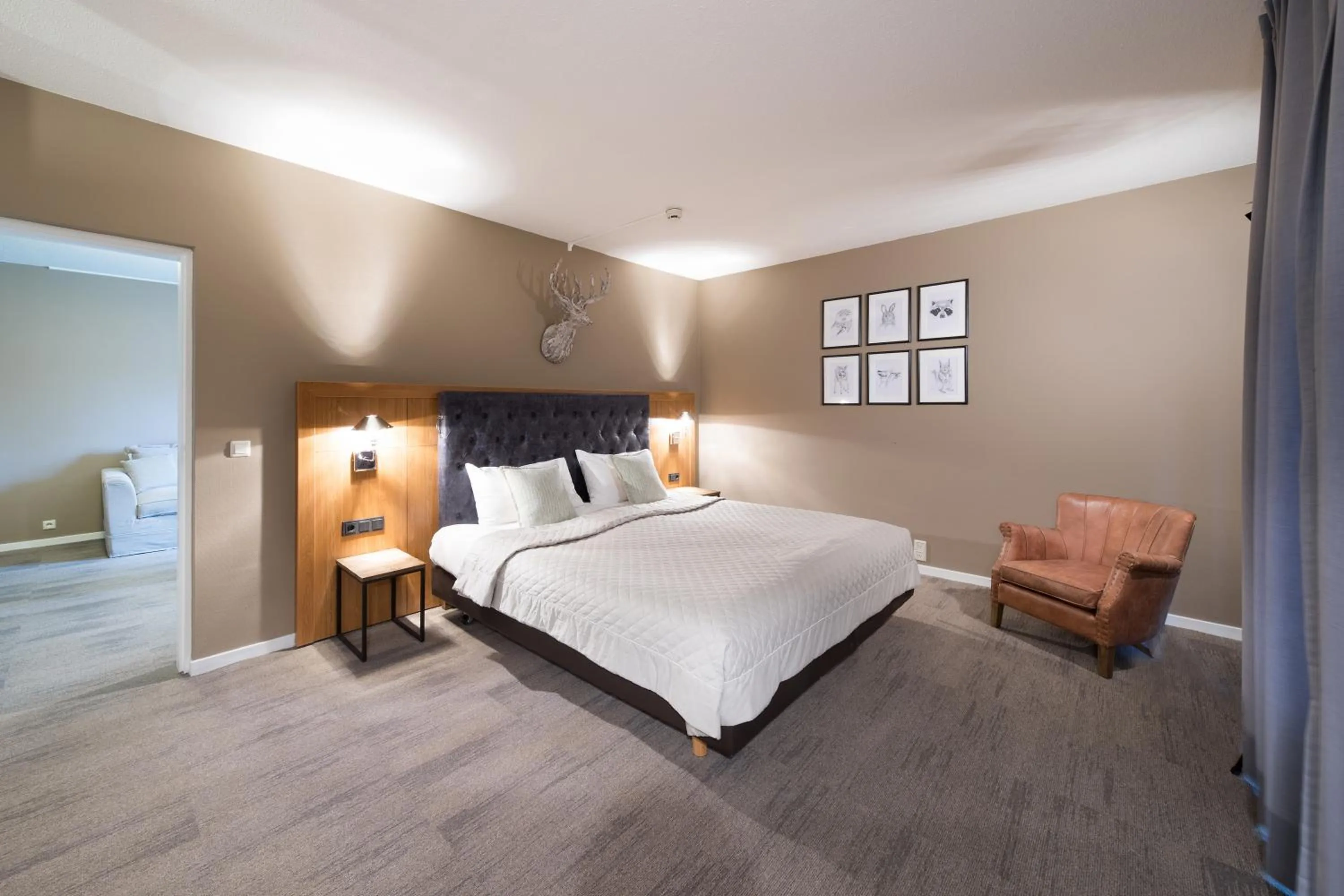 Bed in Bilderberg Hotel 't Speulderbos