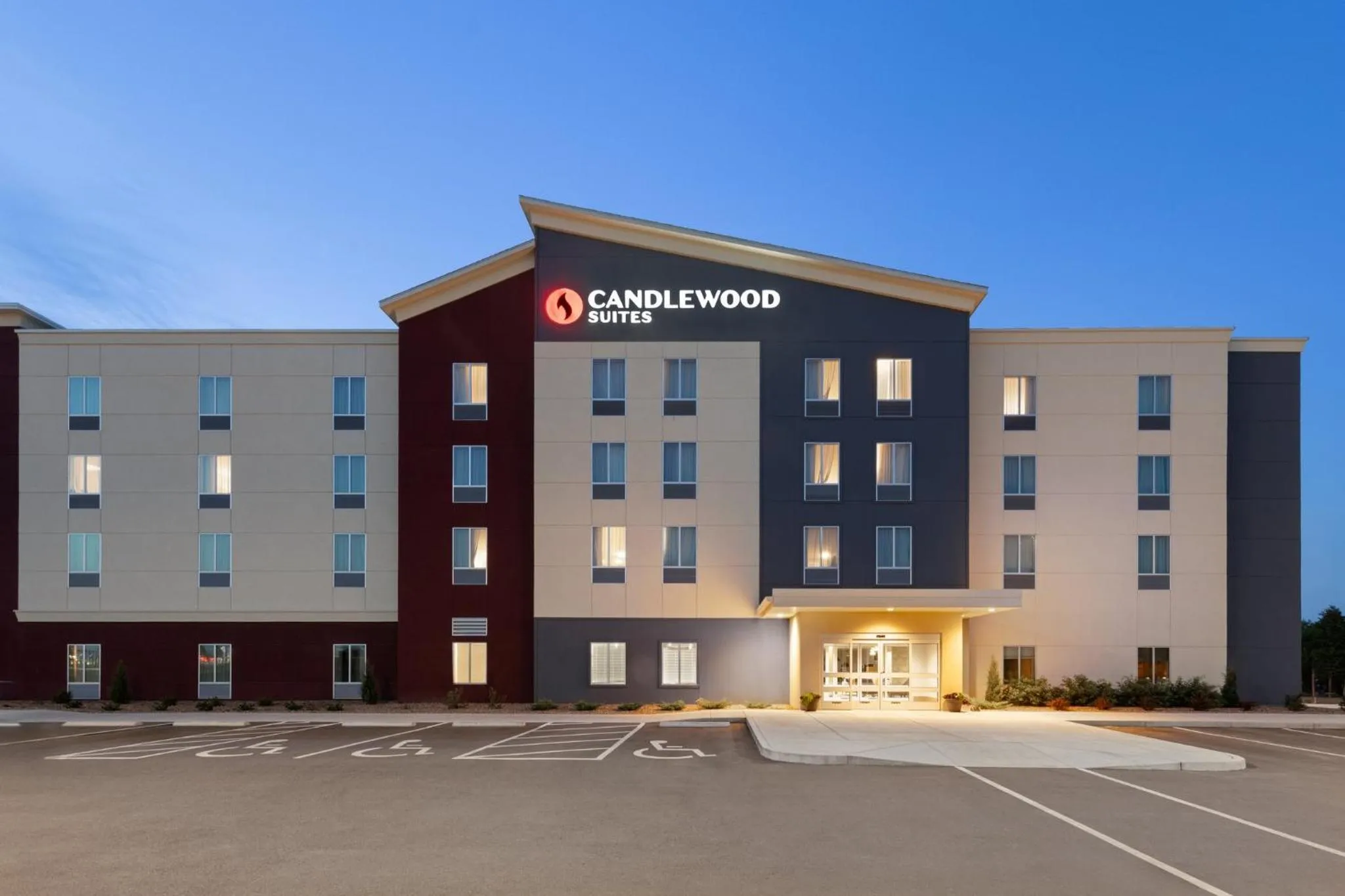 Property building in Candlewood Suites McPherson by IHG