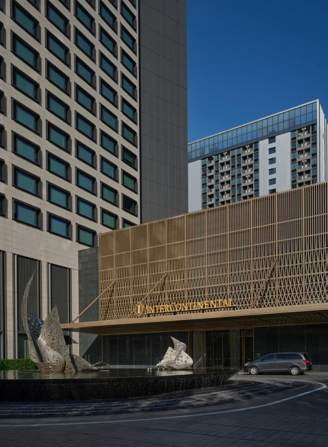 Property building in InterContinental Shenzhen WECC by IHG
