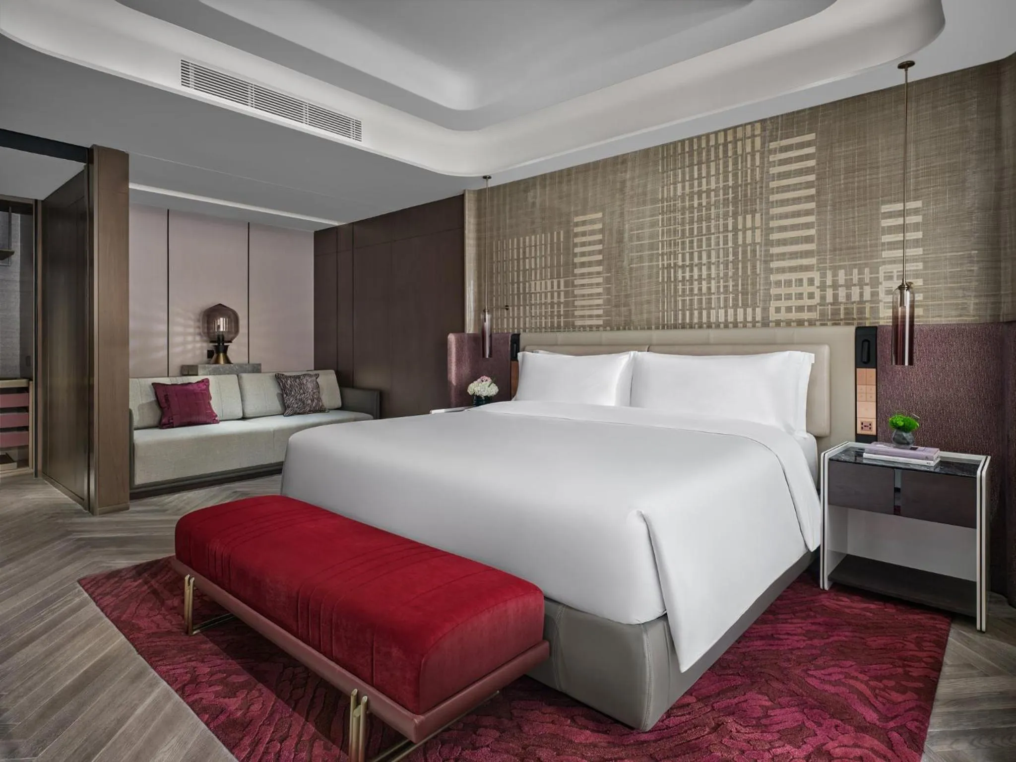 Photo of the whole room, Bed in InterContinental Shenzhen WECC by IHG