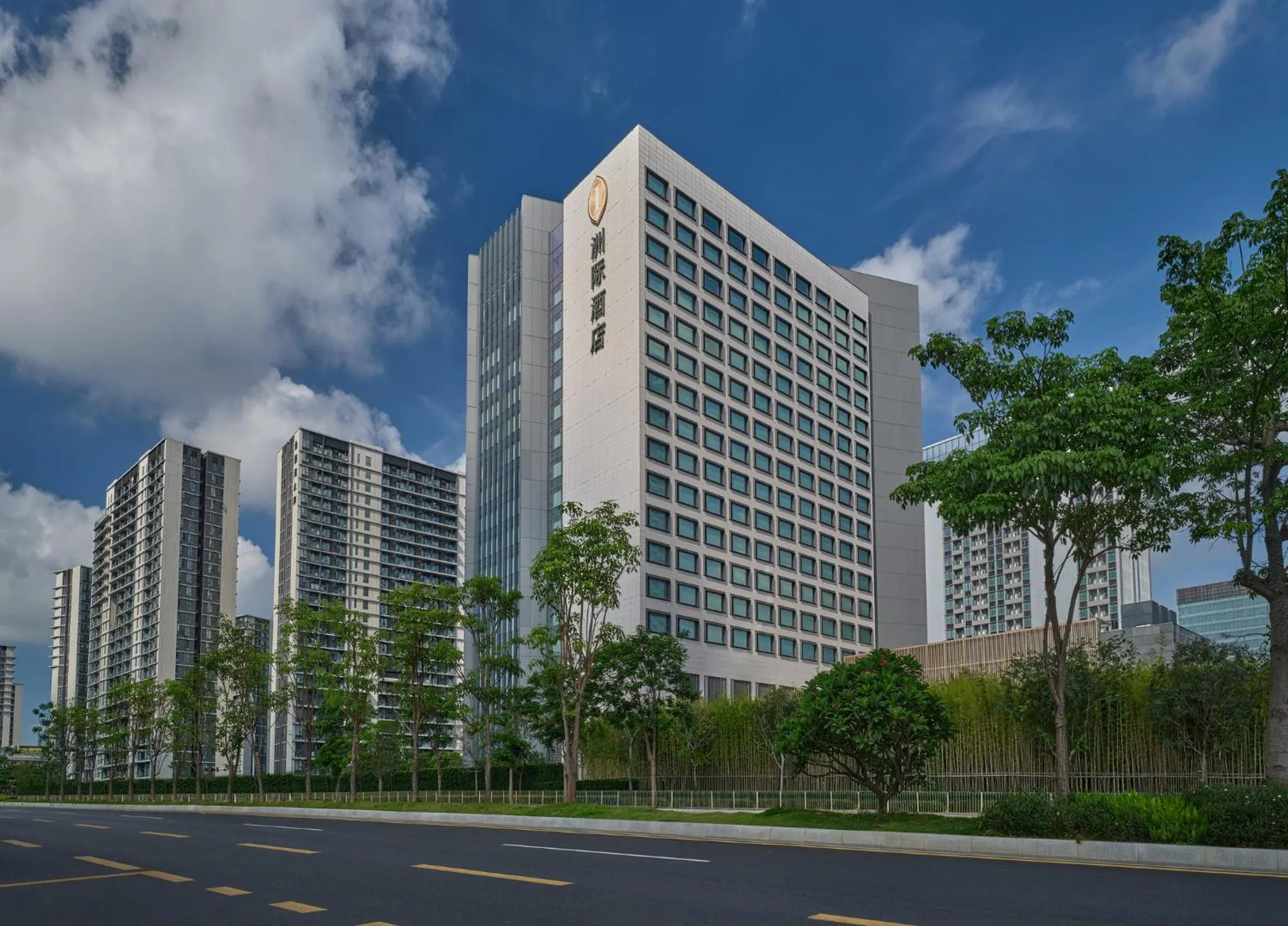 Property building in InterContinental Shenzhen WECC by IHG