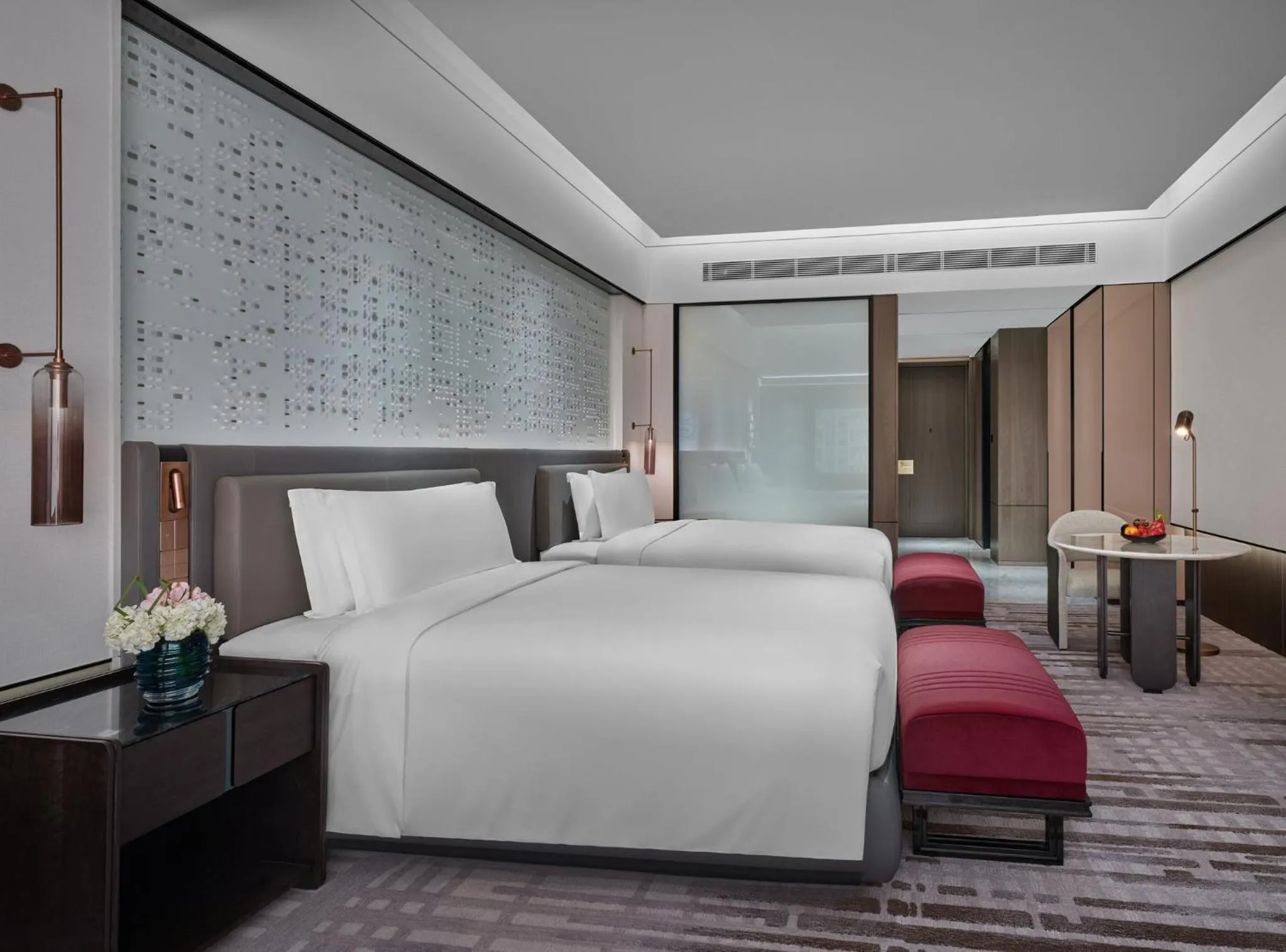 Photo of the whole room, Bed in InterContinental Shenzhen WECC by IHG