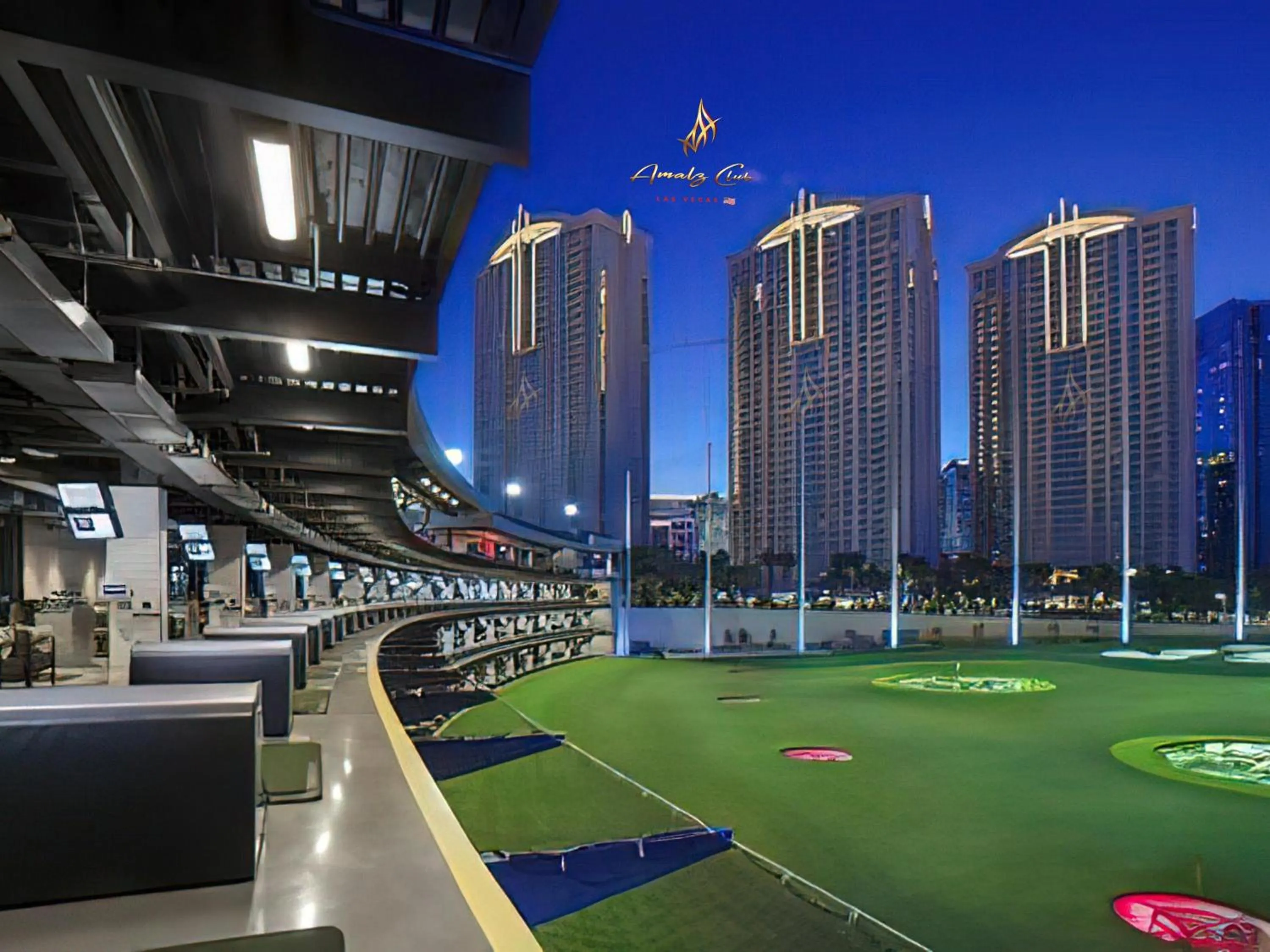 Minigolf in Amalz Suites Collection at MGM Signature !