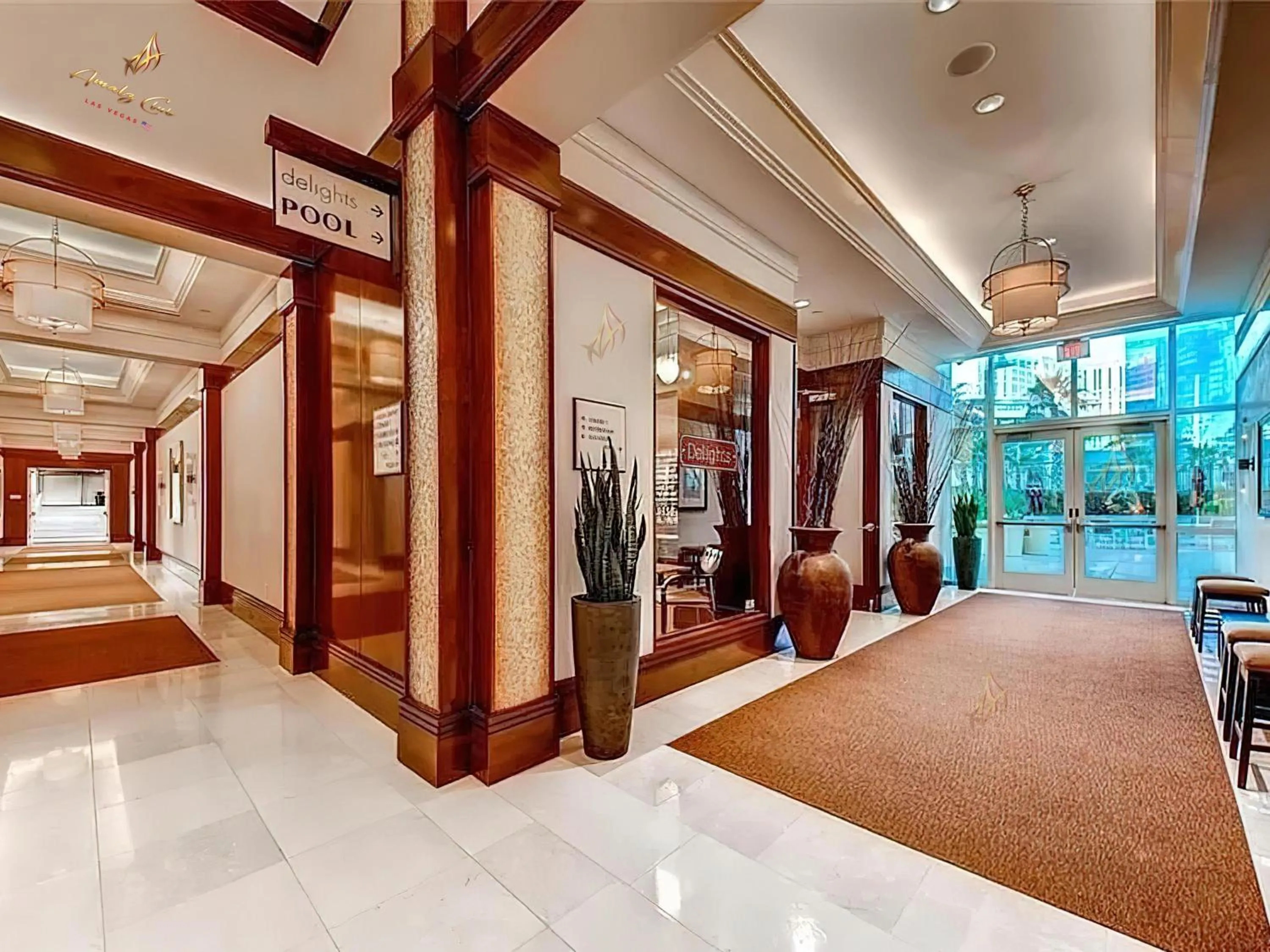 Area and facilities, Bed in Amalz Suites Collection at MGM Signature !