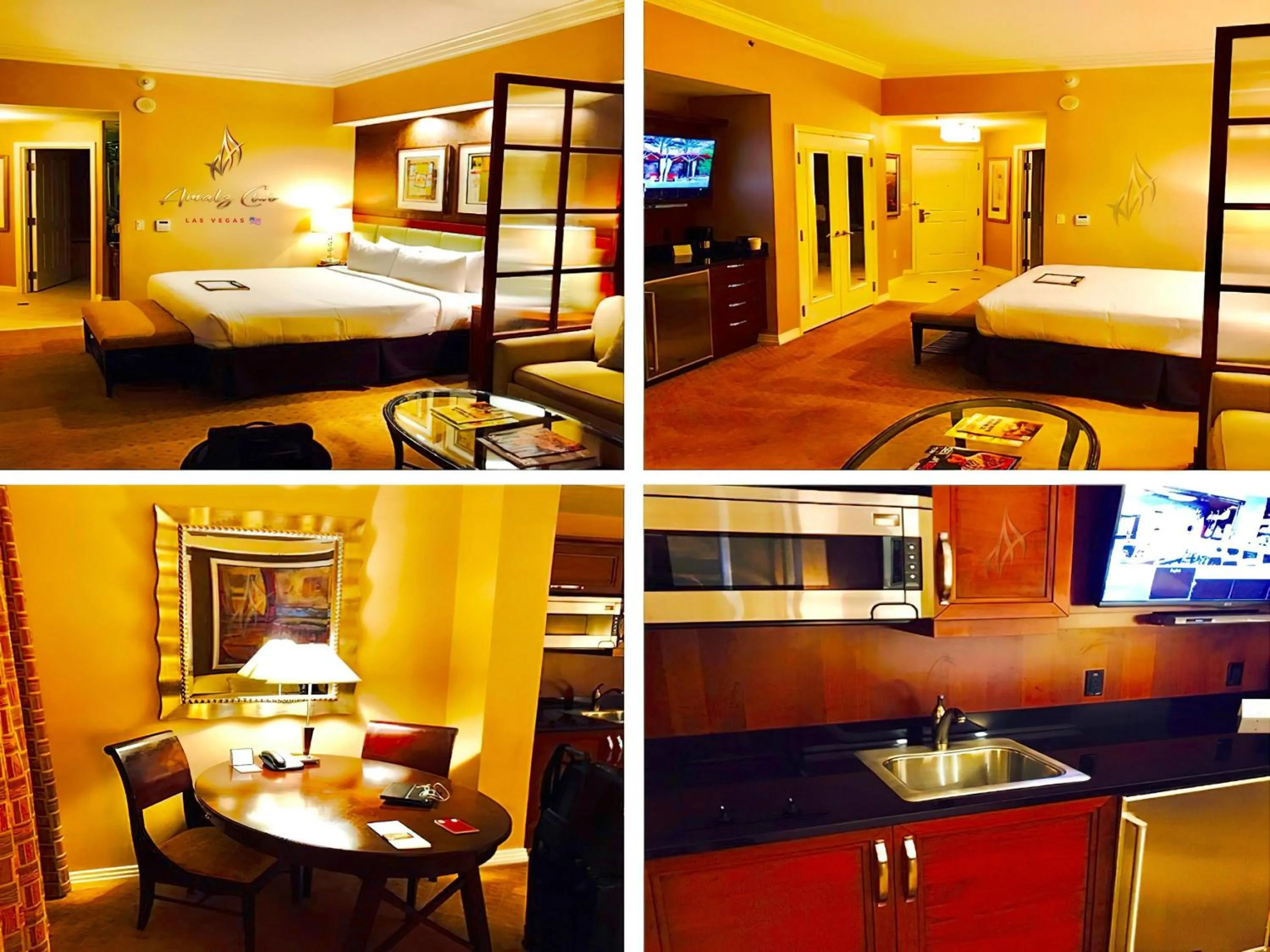 TV and multimedia, Bed in Amalz Suites Collection at MGM Signature !