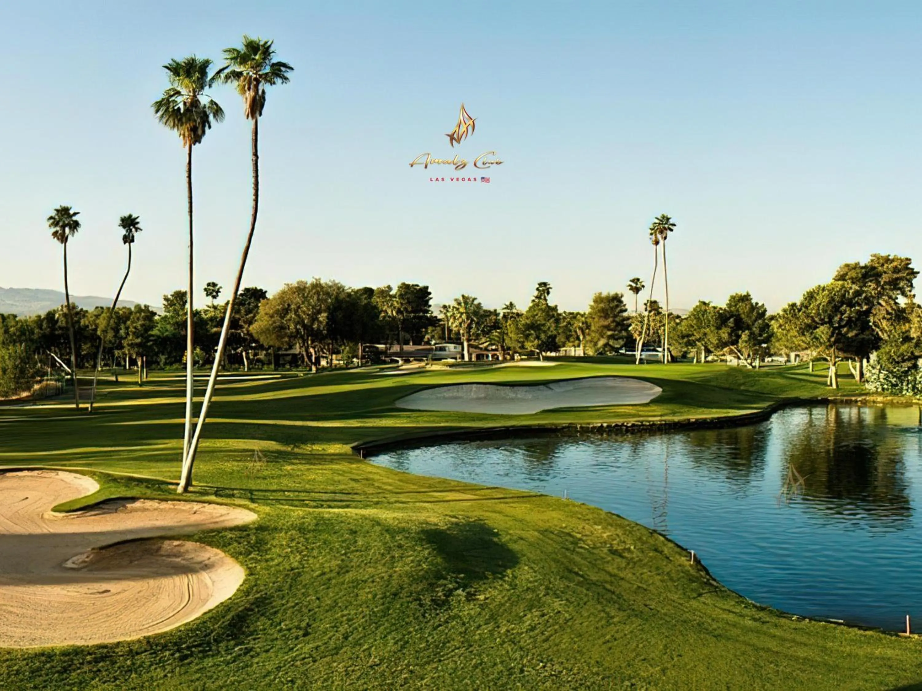 Golfcourse in Amalz Suites Collection at MGM Signature !