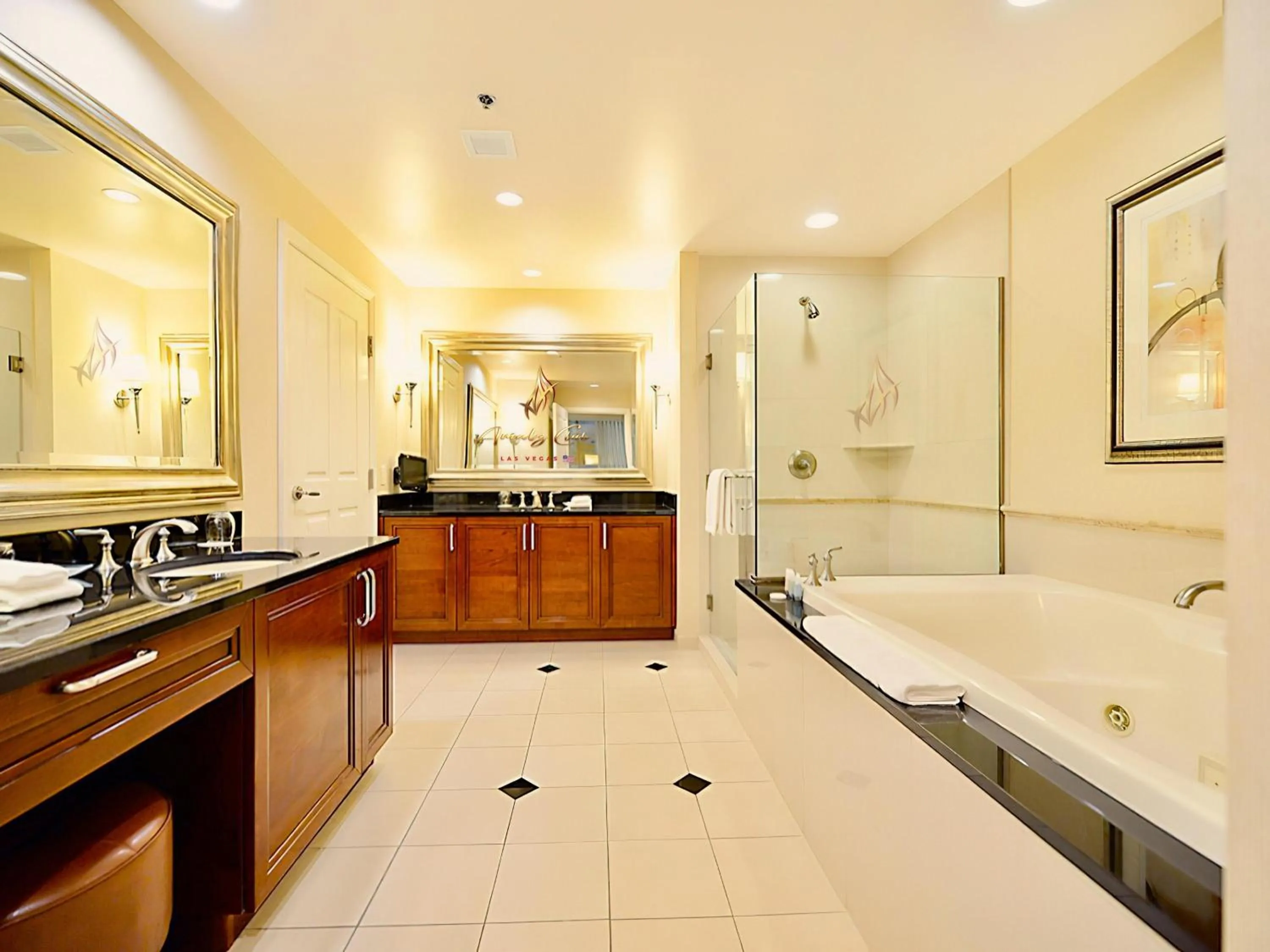Bathroom in Amalz Suites Collection at MGM Signature !