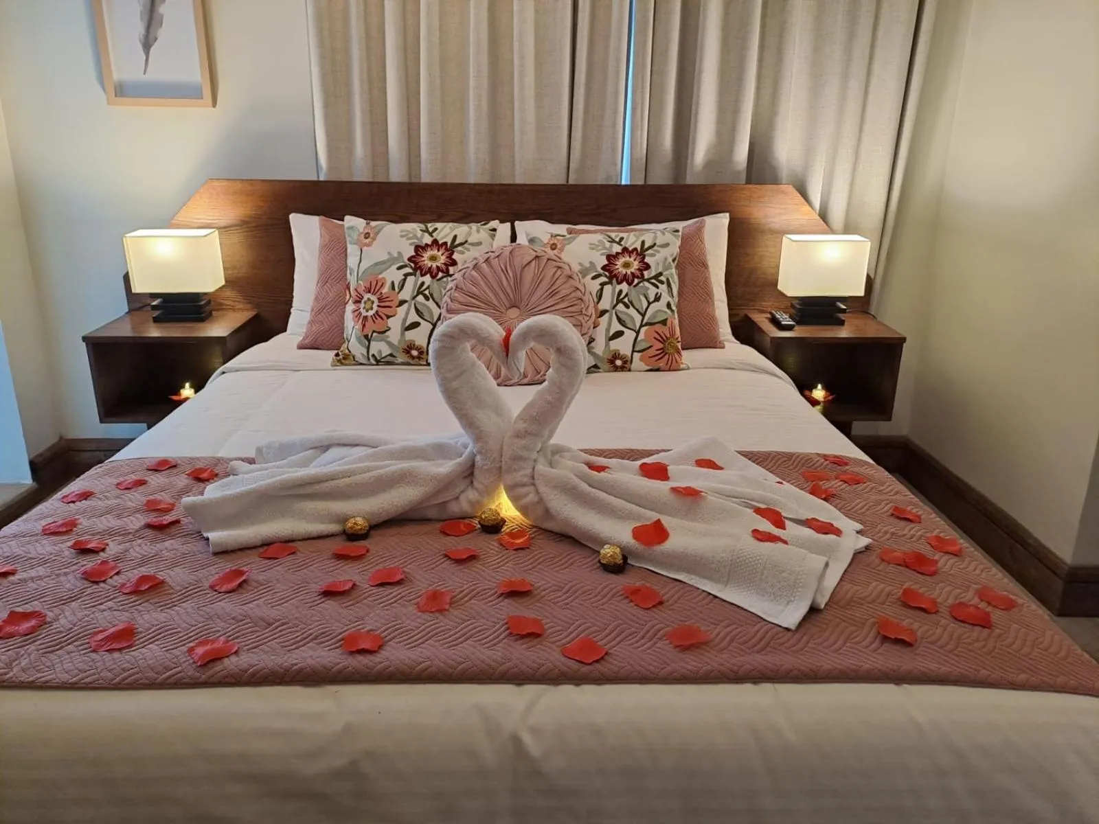 Bed in Hotel Casa Aure