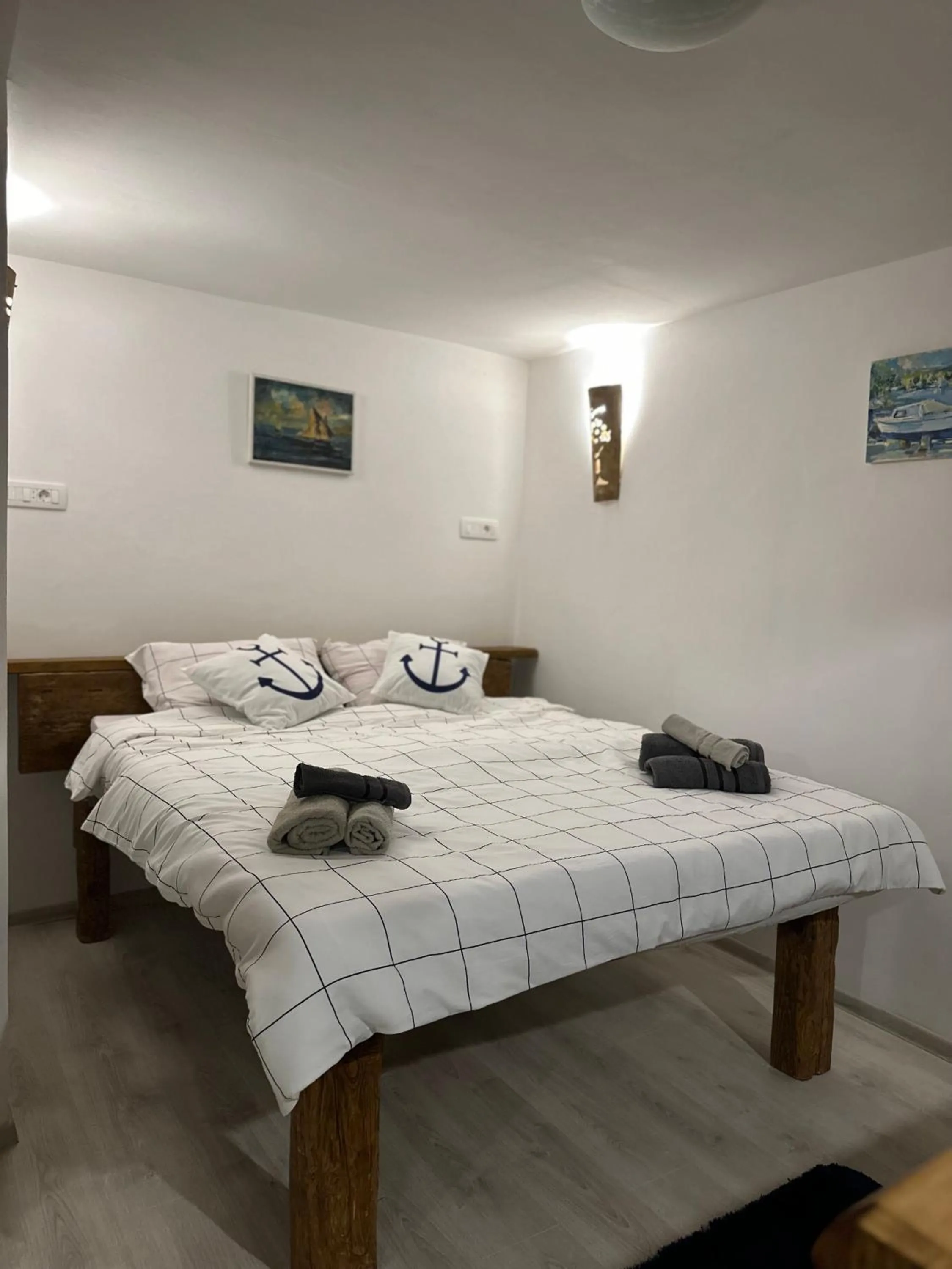 Bed in ViSTAMaRE Apartment