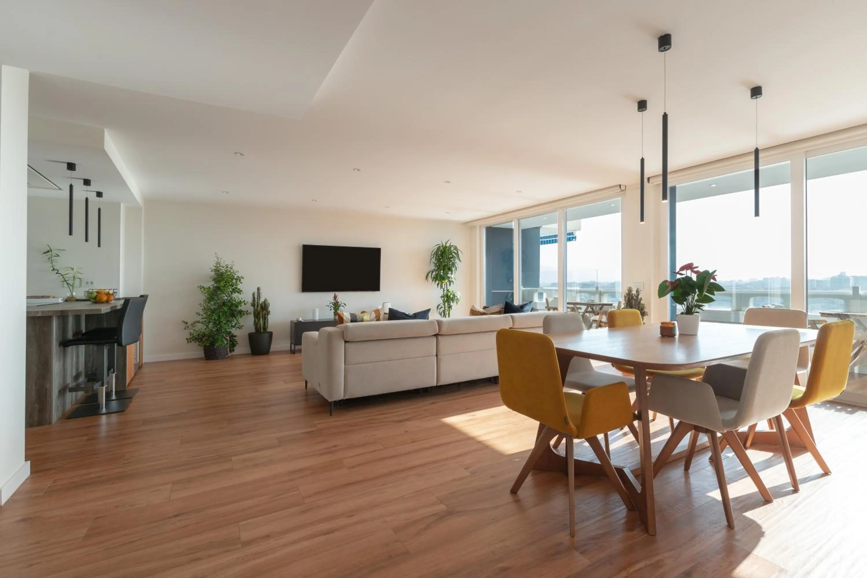 Luxury beach/port apartment