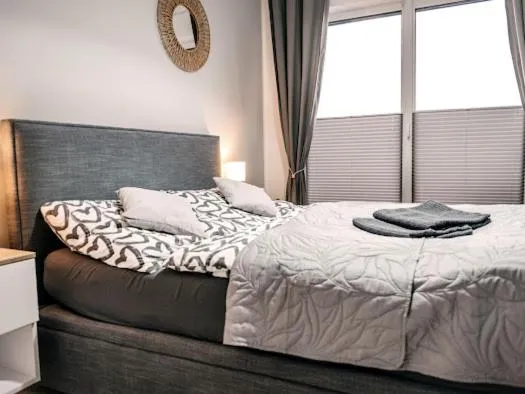 Bed in Bridge Apartments&Spa apartament LILKA