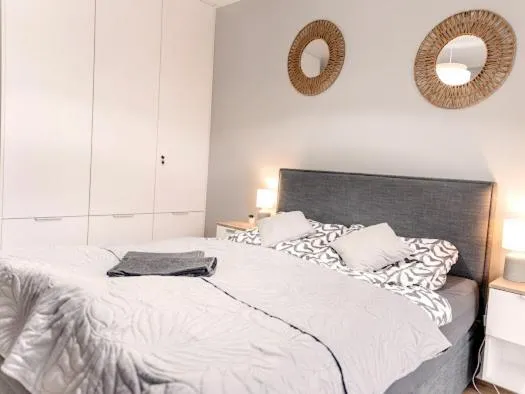 Bed in Bridge Apartments&Spa apartament LILKA