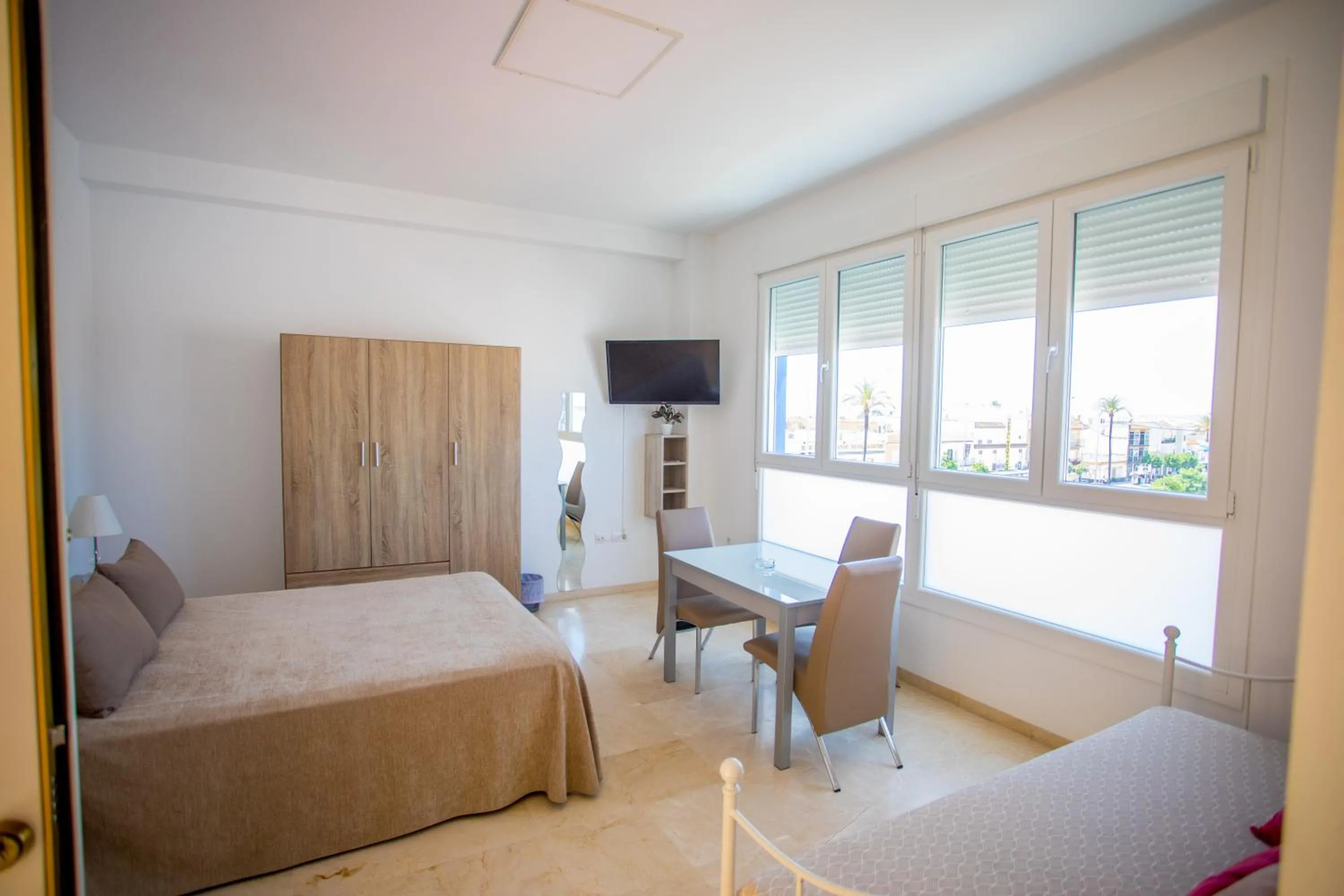 Photo of the whole room, Bed in Apartahotel Énfasis-Group