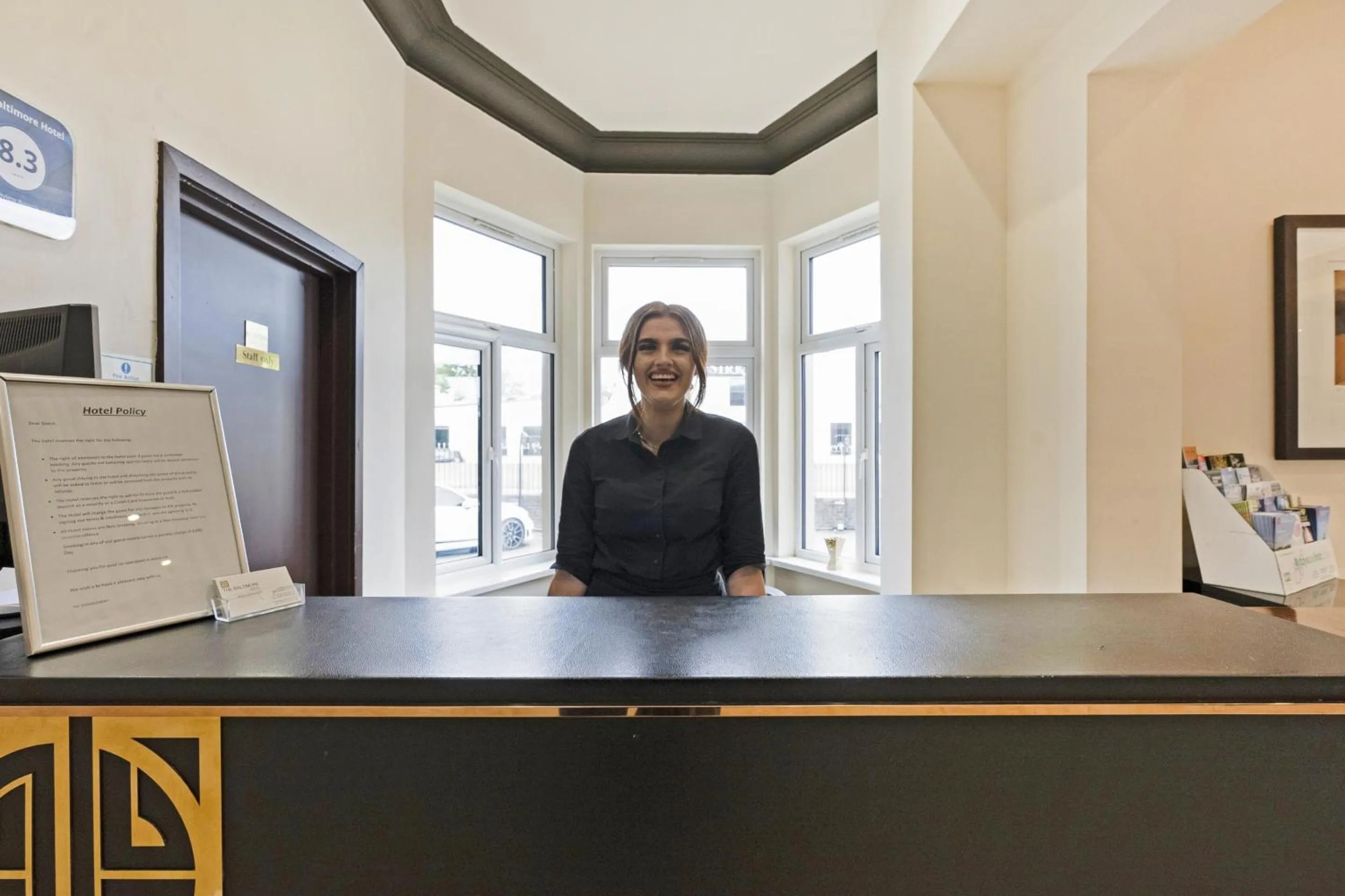 Lobby or reception in OYO The Baltimore Hotel