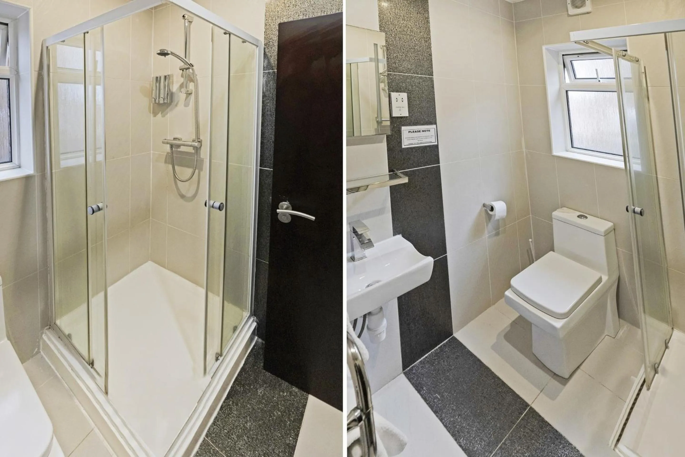 Bathroom in OYO The Baltimore Hotel