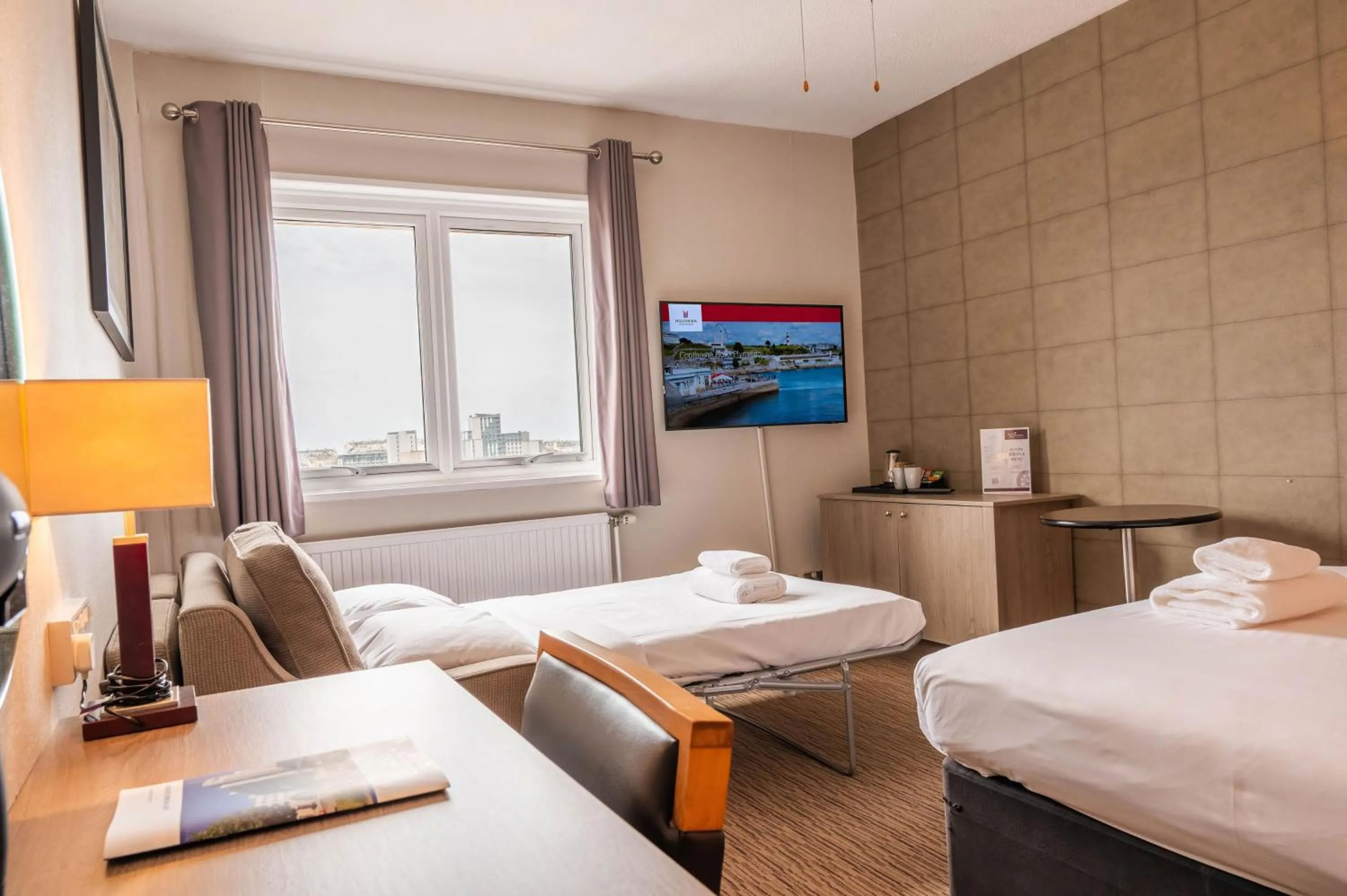 Bedroom, Bed in Copthorne Hotel Plymouth