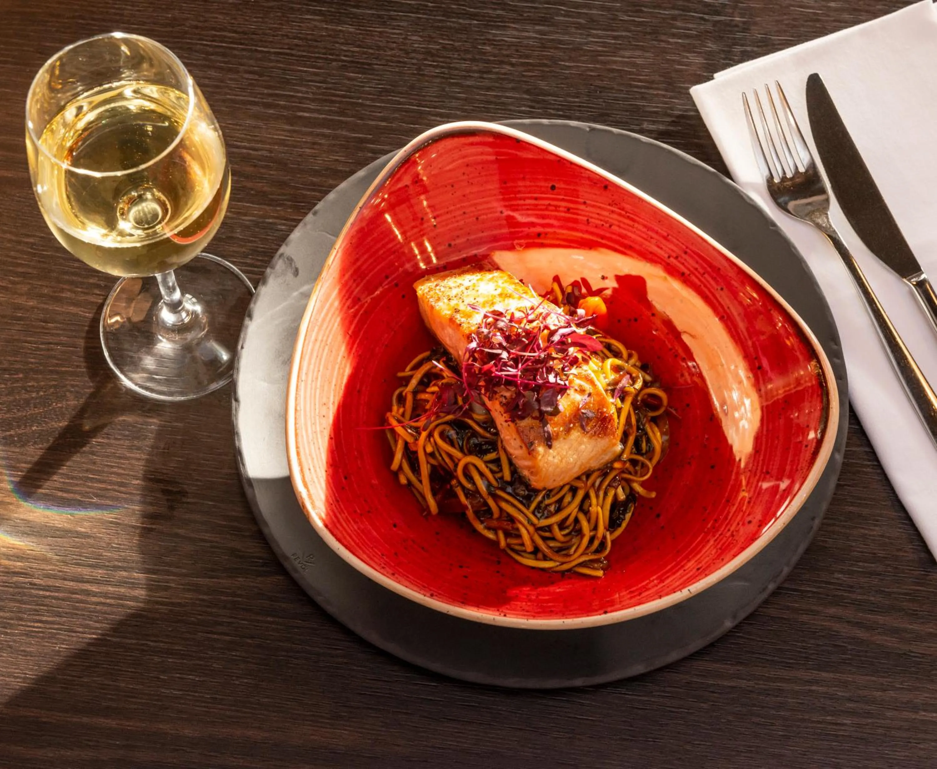 Food close-up in Copthorne Hotel Plymouth