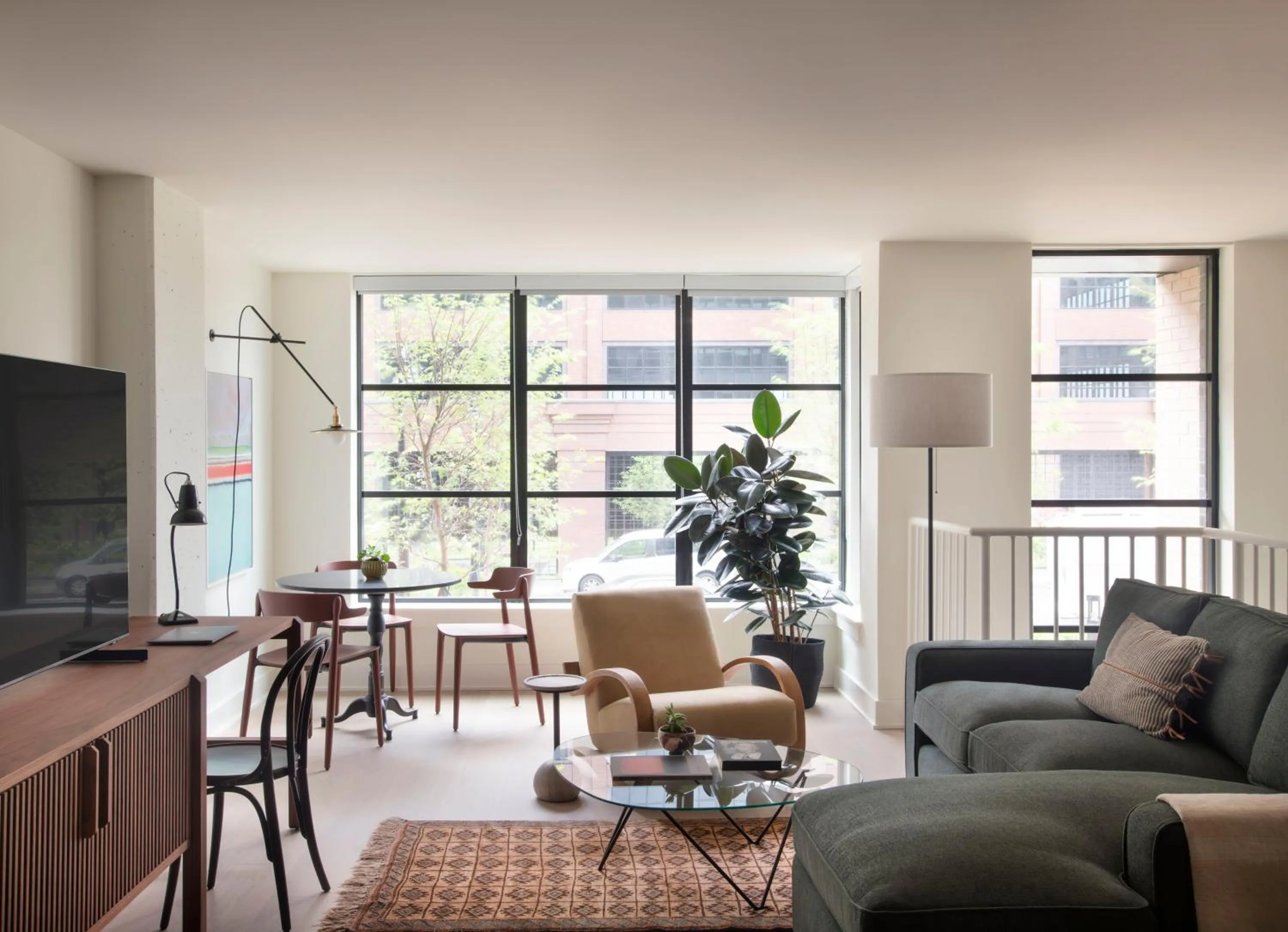 Living room in Roost Baltimore