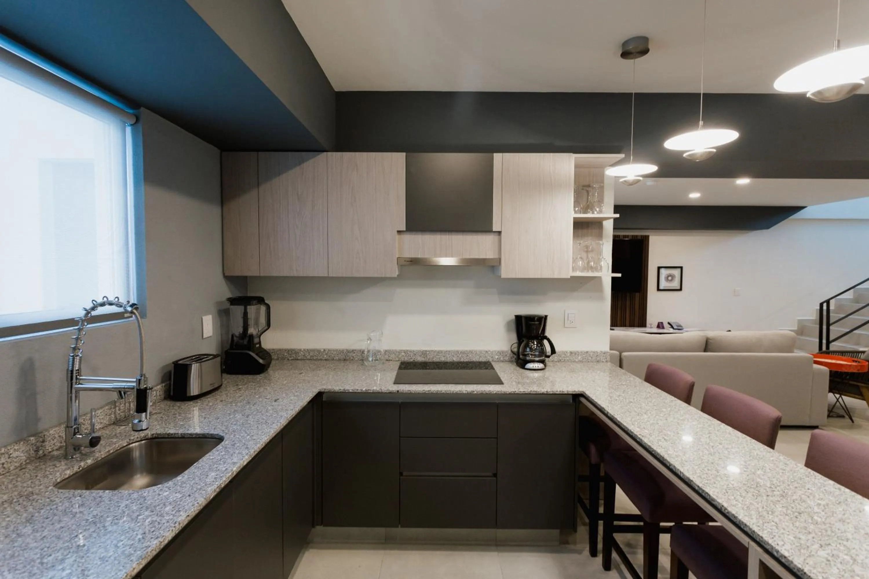 kitchen in HS HOTSSON Acapulco Villas